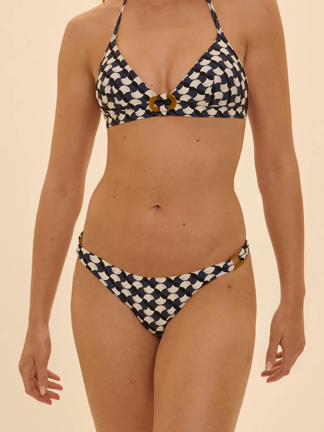Magnetic Brazilian Bikini - Sailing Print