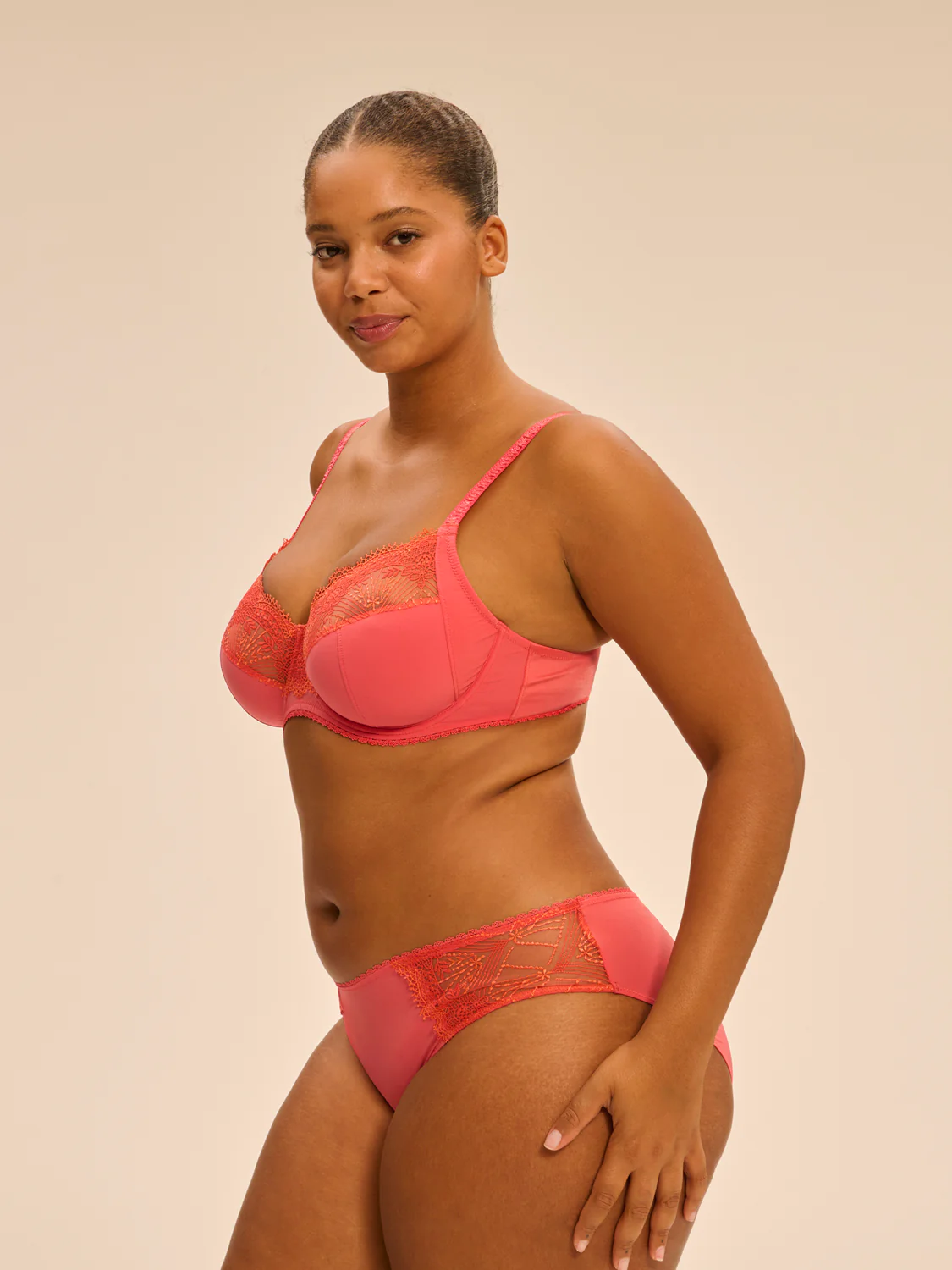 Allure Bikini - Coral - Image 8