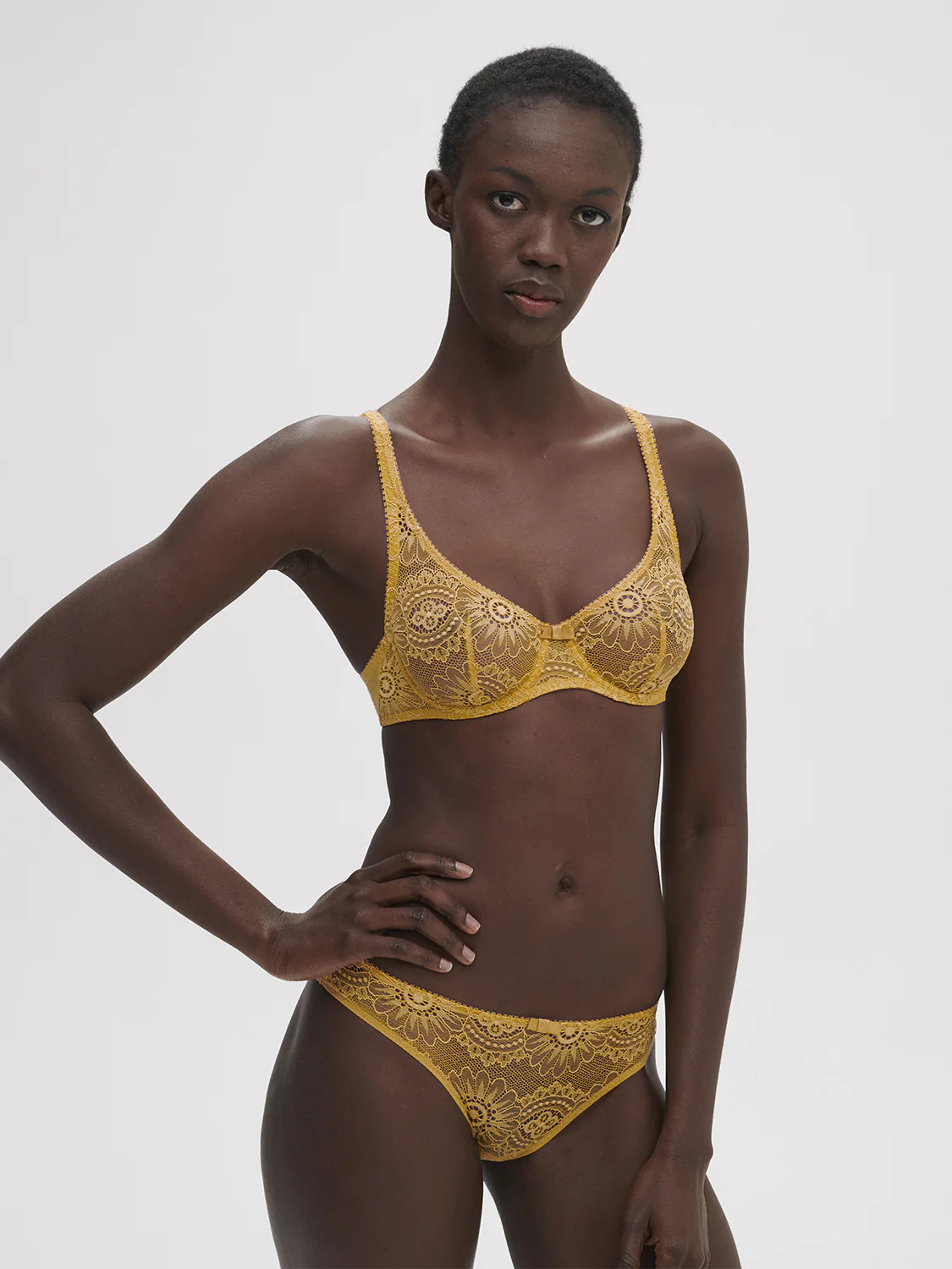 Embleme Bikini - Golden Yellow - Image 5