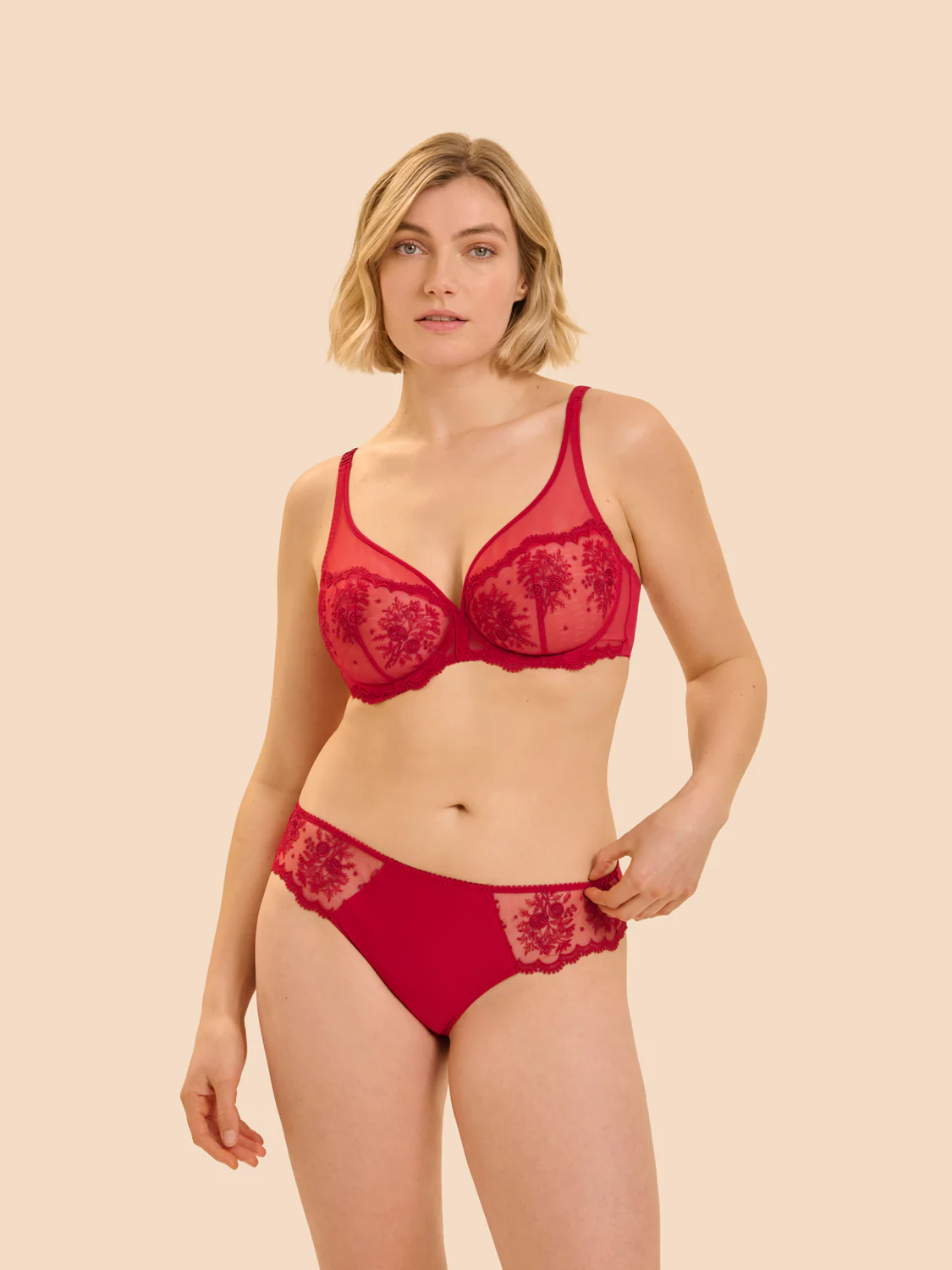 Intrigue Bikini - Opera Red - Image 5