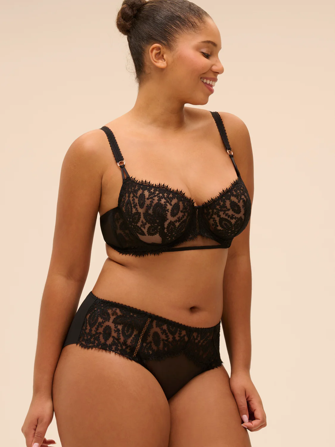 Precieuse Boyshort - Black - Image 8