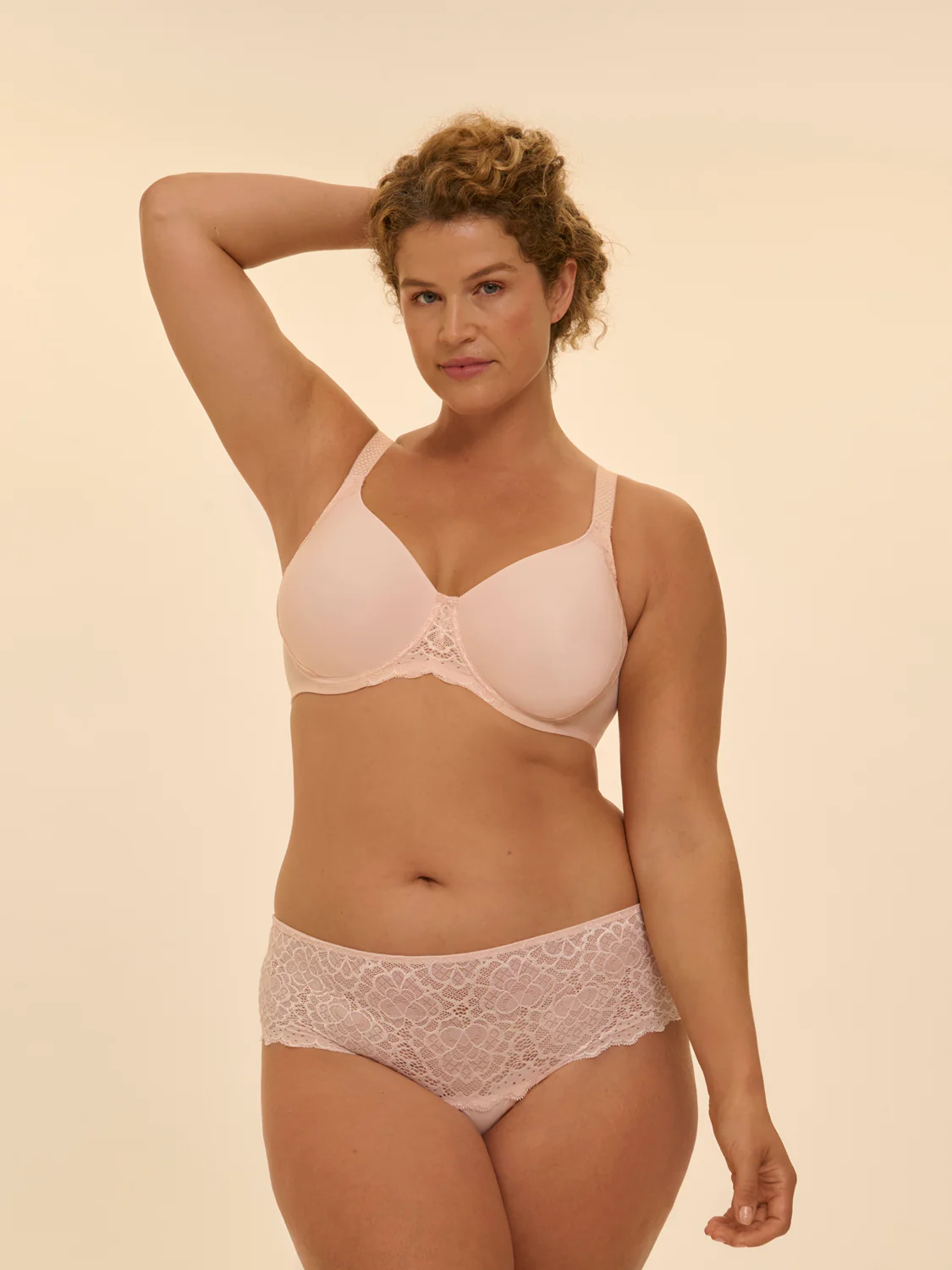 Caresse Boyshort - Blush - Image 5