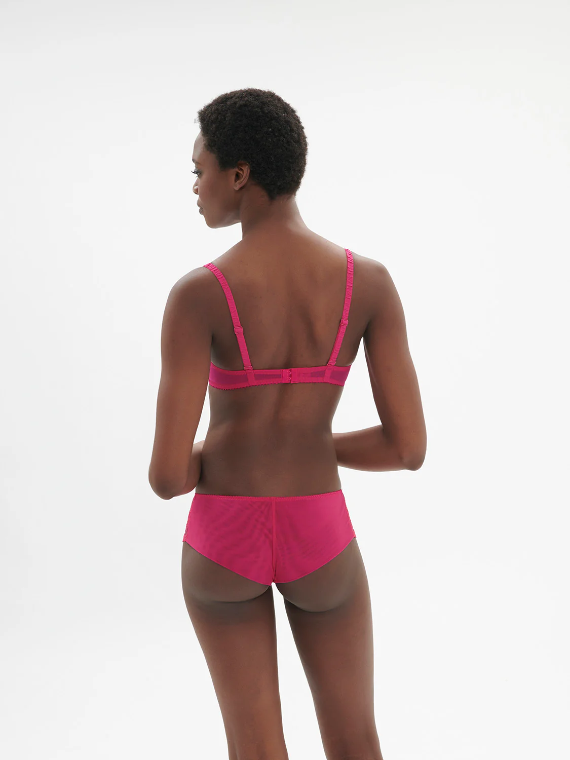 Intrigue Boyshort - Disco Pink - Image 4