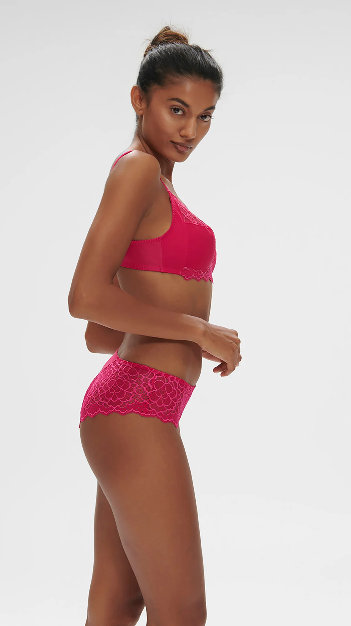 Caresse Boyshort - Teaberry Pink - Image 4