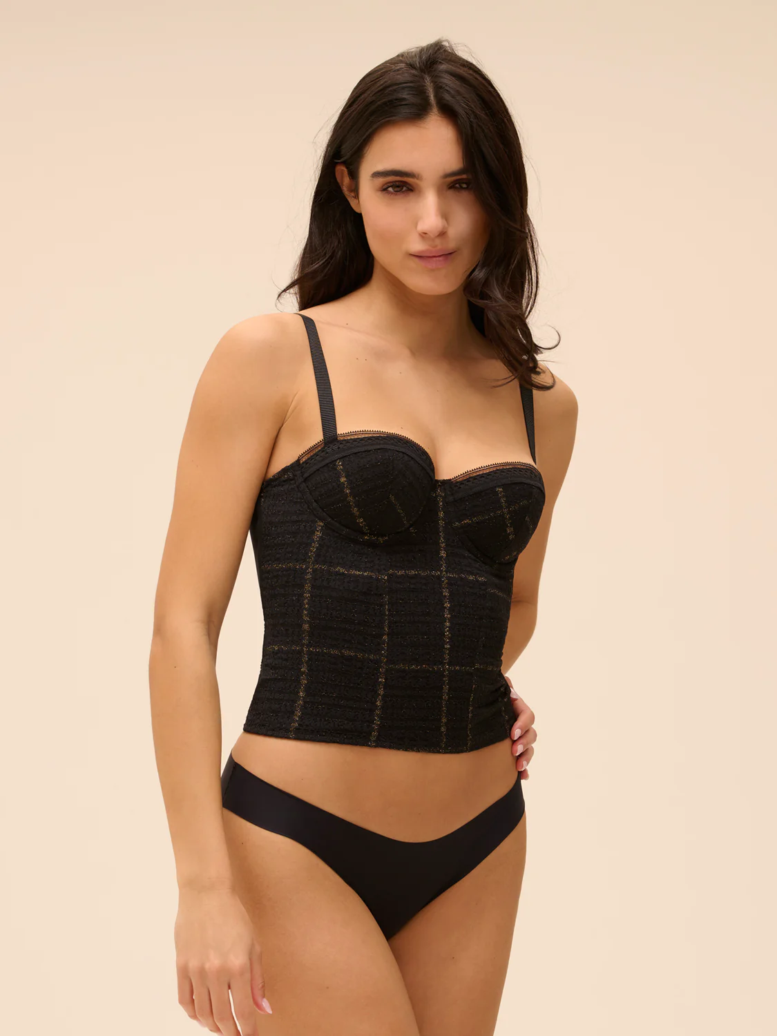 Desiree Bustier - Black - Image 4