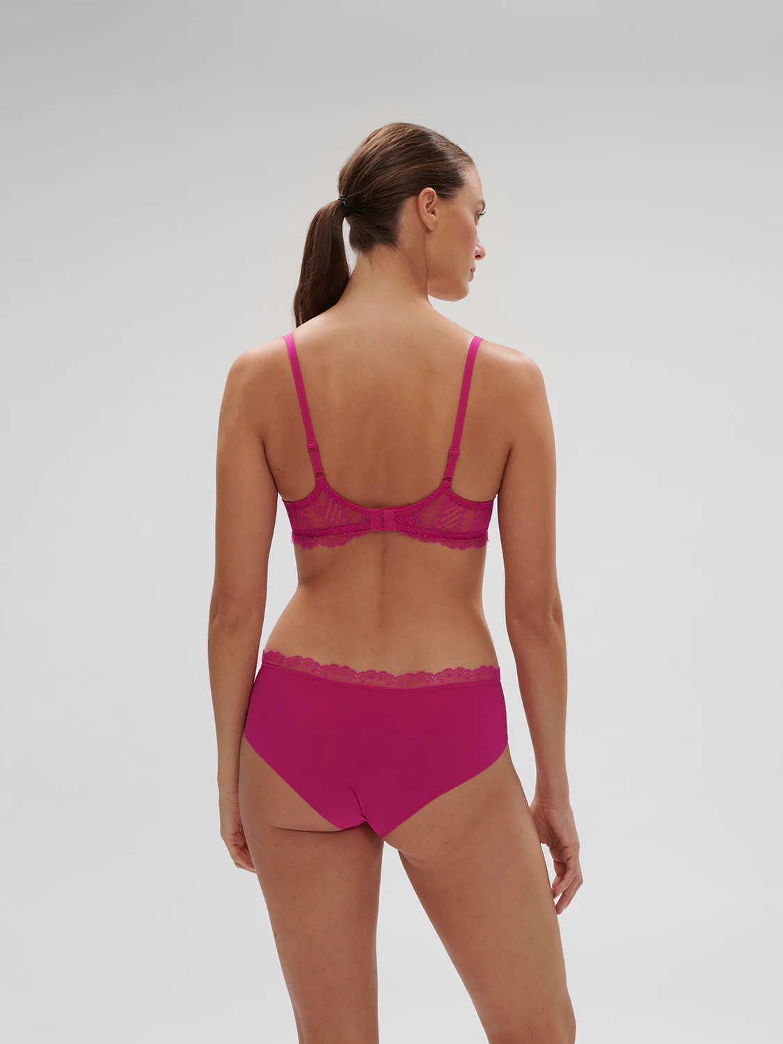 Canopée Full Coverage Plunge - Hibiscus Pink - Image 14
