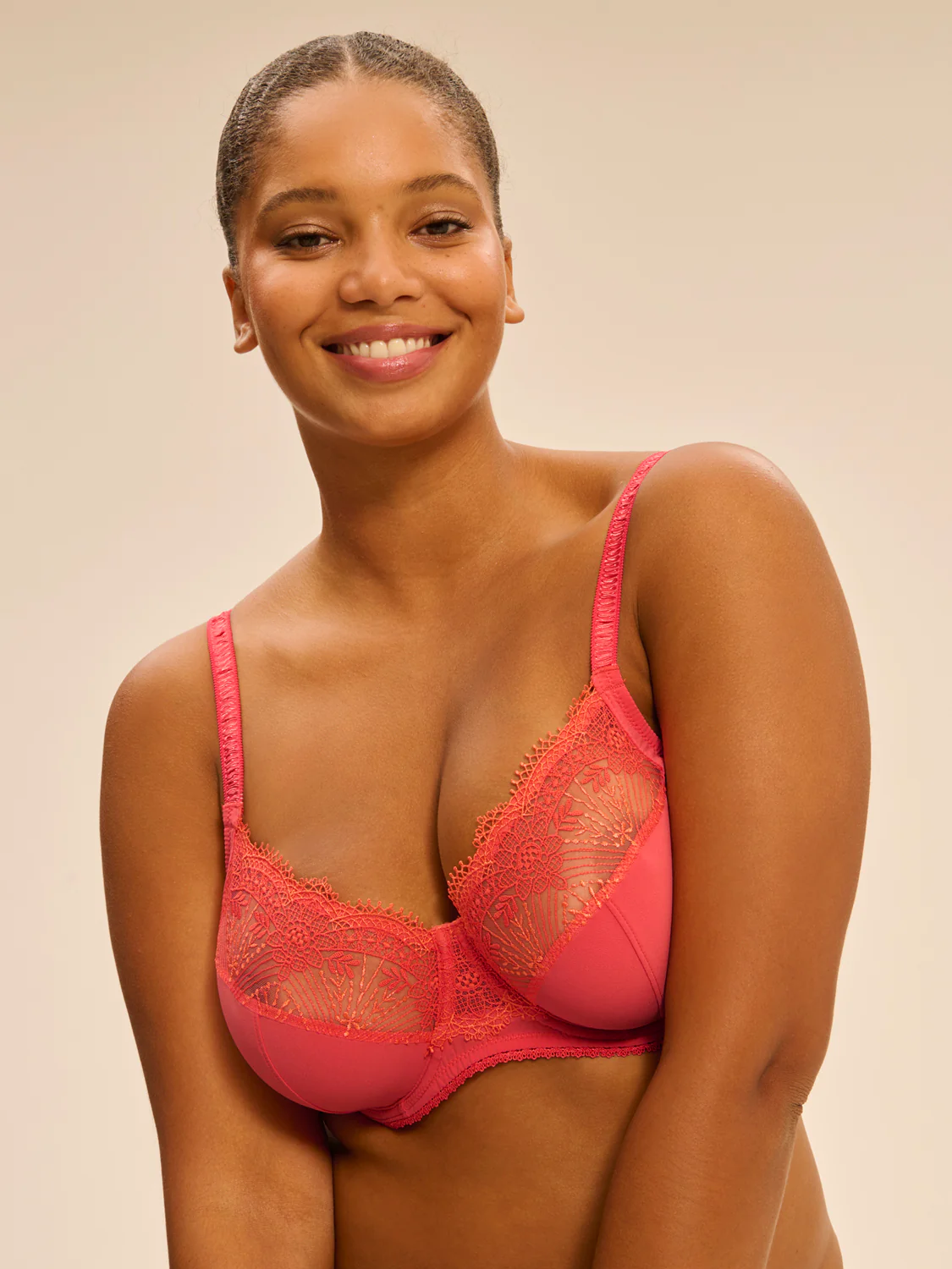 Allure Full Cup - Coral - Image 2