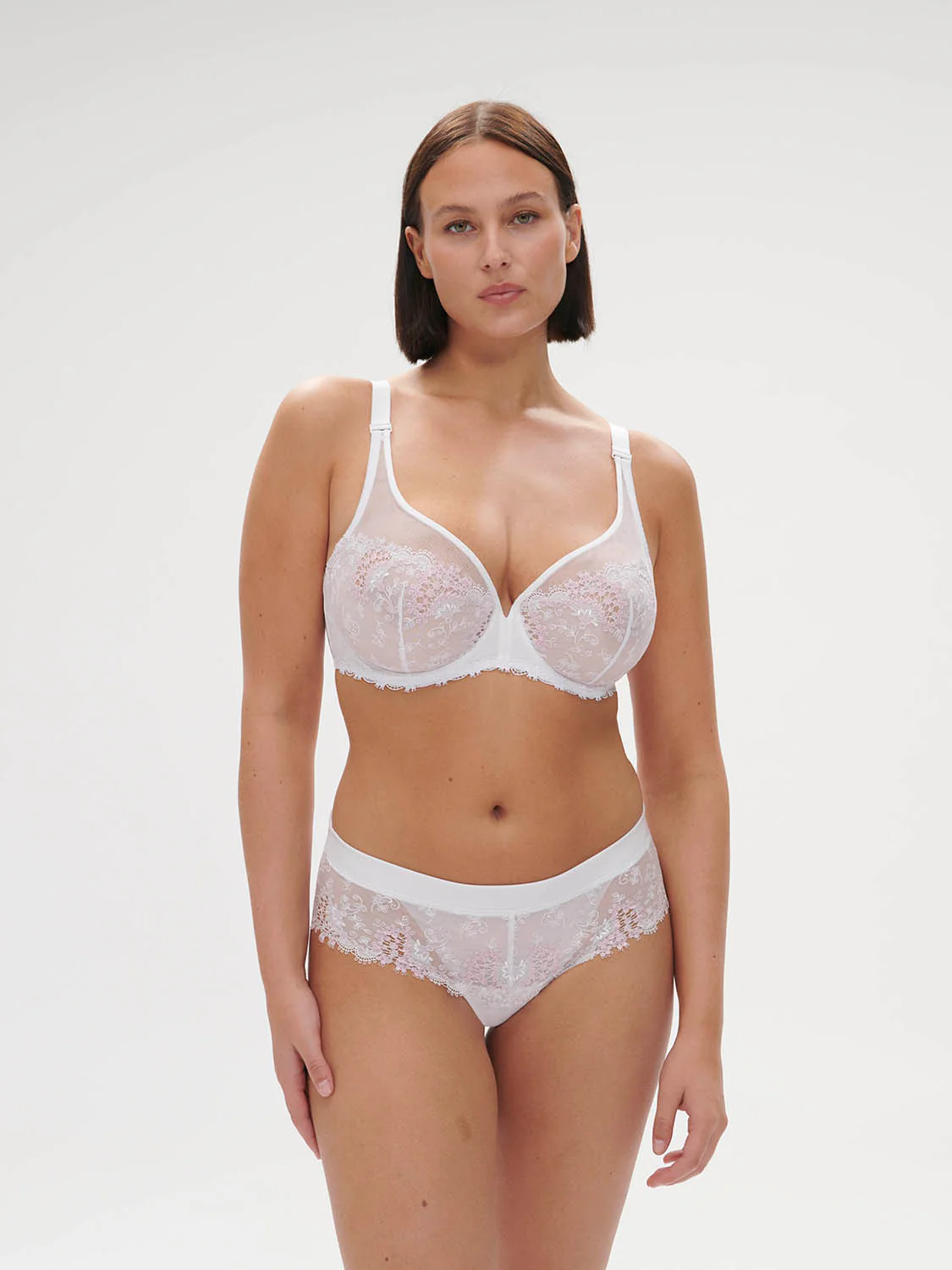 Wish Full Coverage Plunge - Crystal White - Image 10