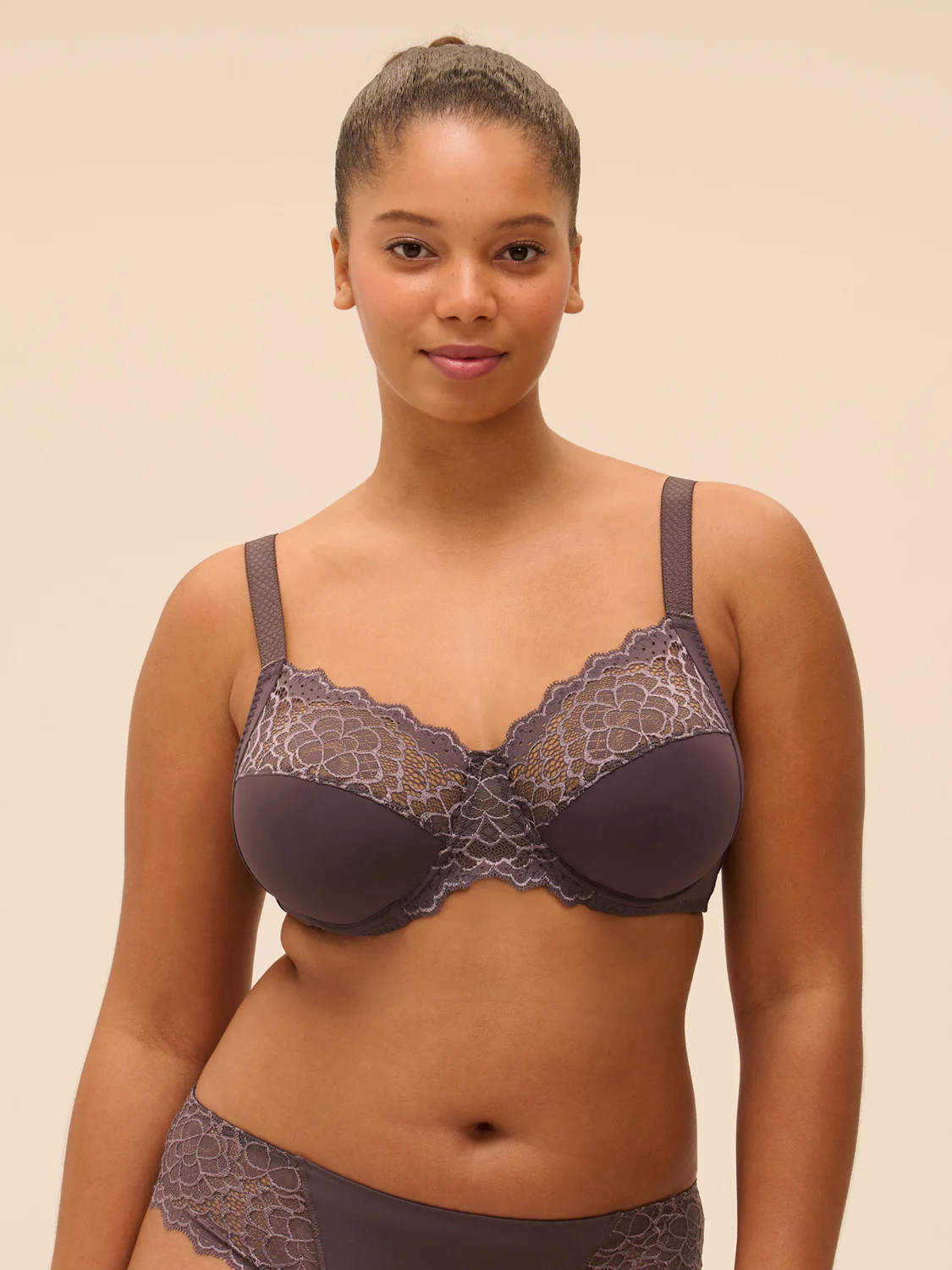 Caresse Full Cup - Graphite Grey