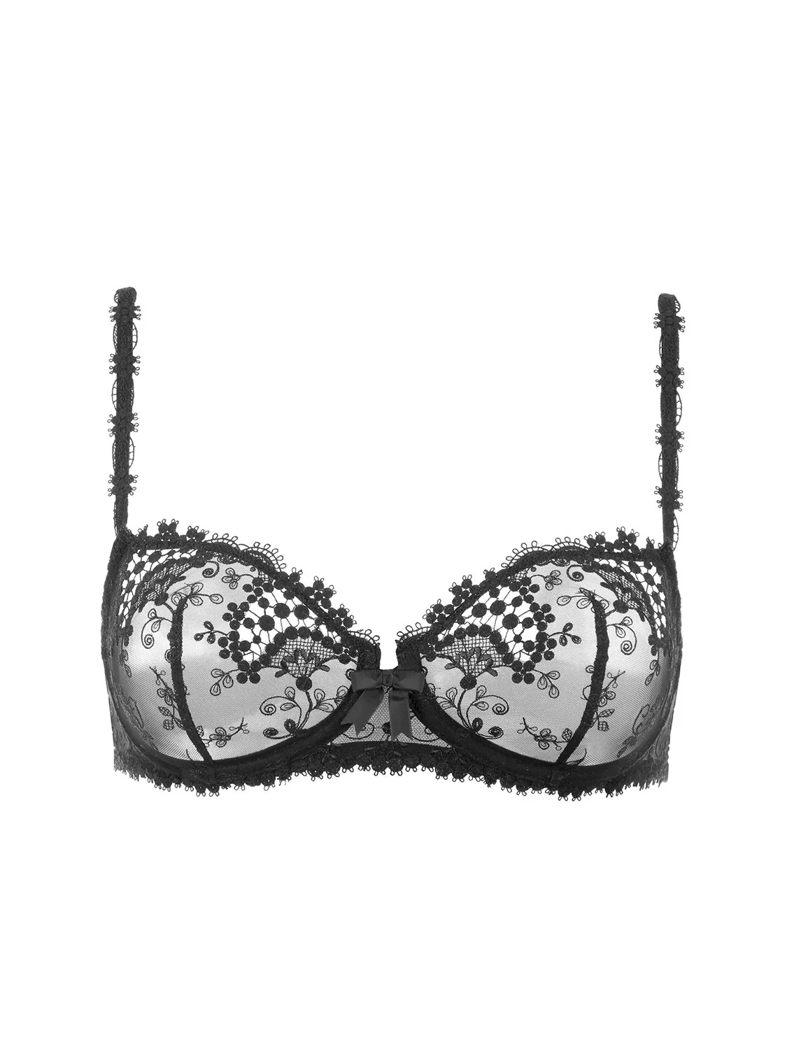 Wish Sheer Demi - Black - Image 6
