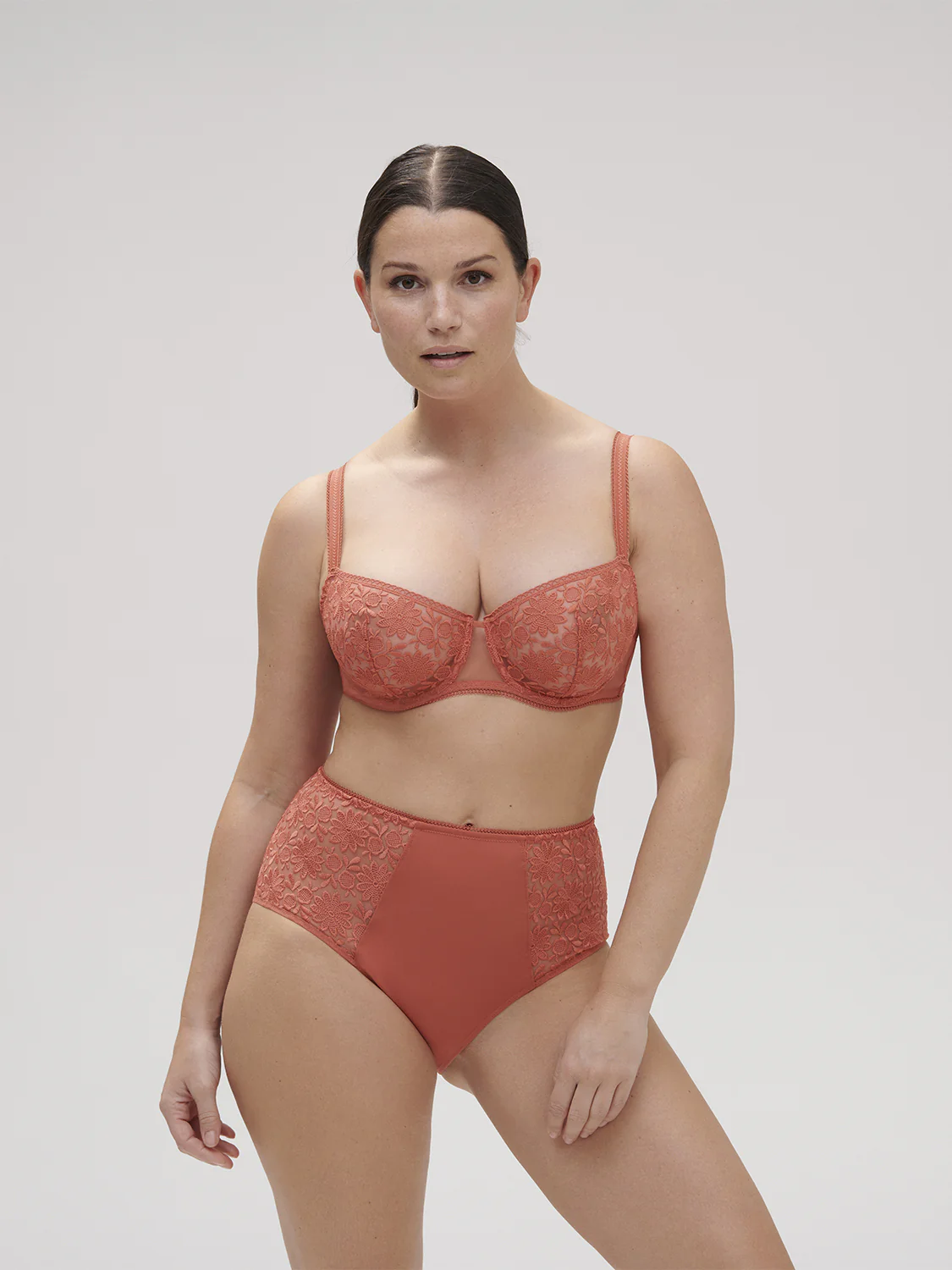 Amazone Sheer Demi - Texas Pink - Image 3