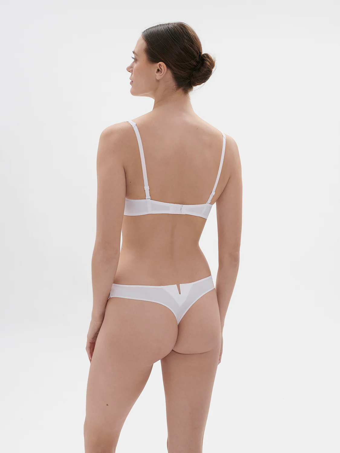 Saga Sheer Demi - White - Image 5