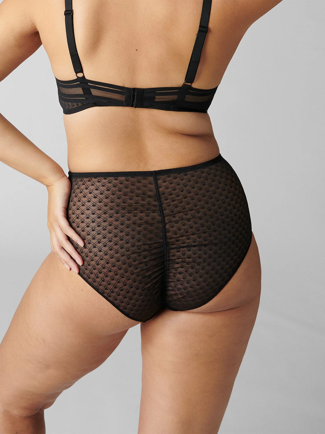Iris Retro Brief - Black - Image 8