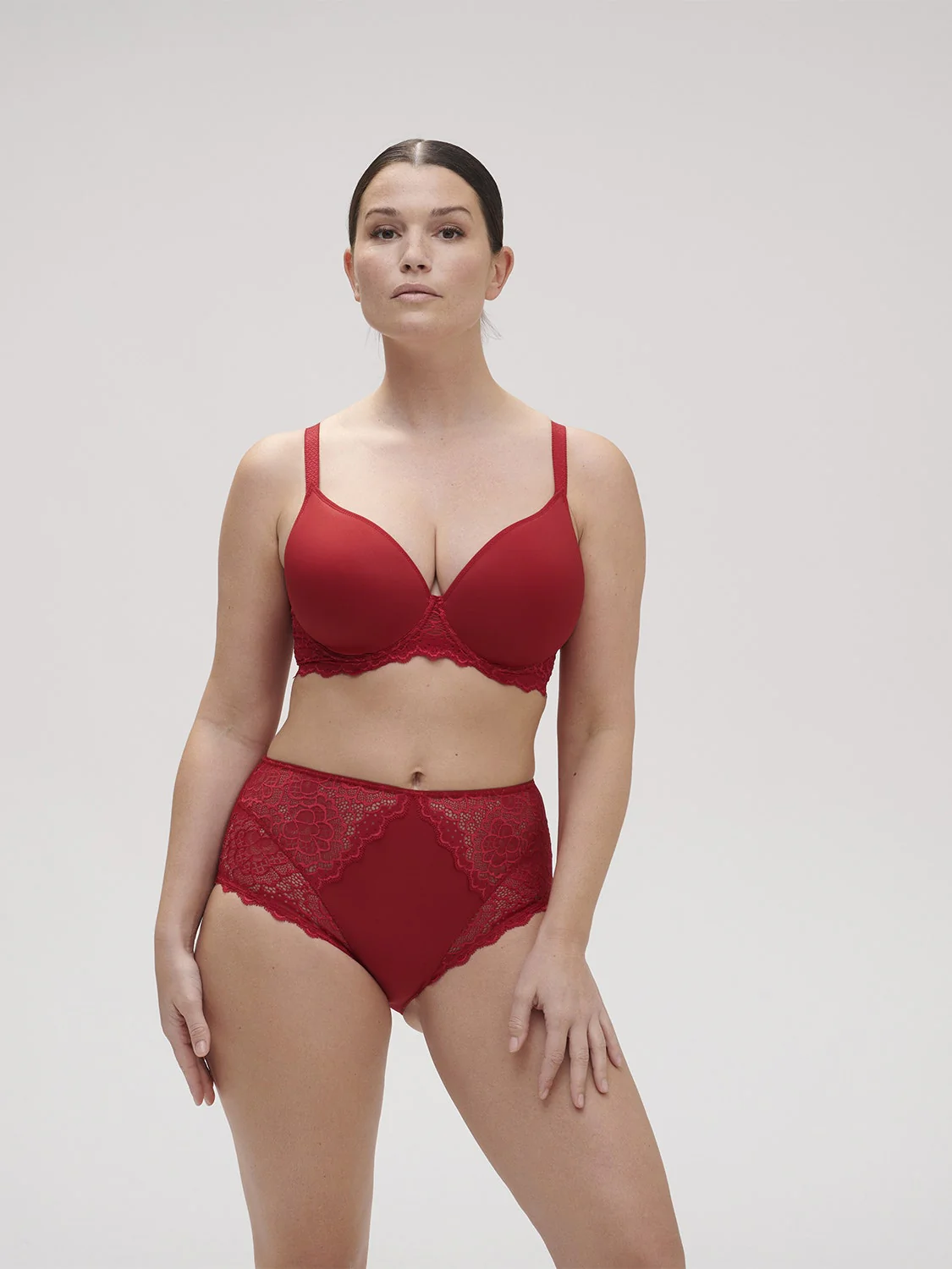 Caresse Retro Brief - Tango Red - Image 3