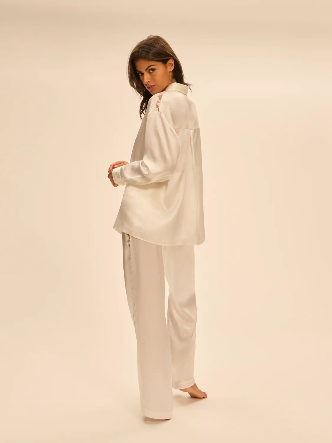 Love Me Long Sleeve Shirt - Ivory - Image 4