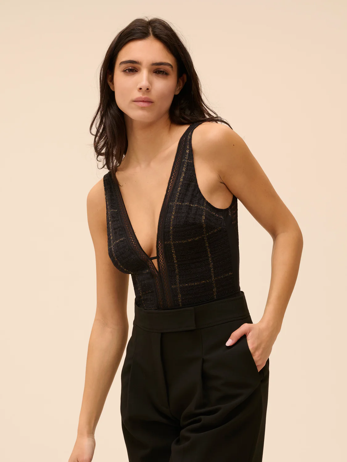Desiree Bodysuit - Black - Image 8