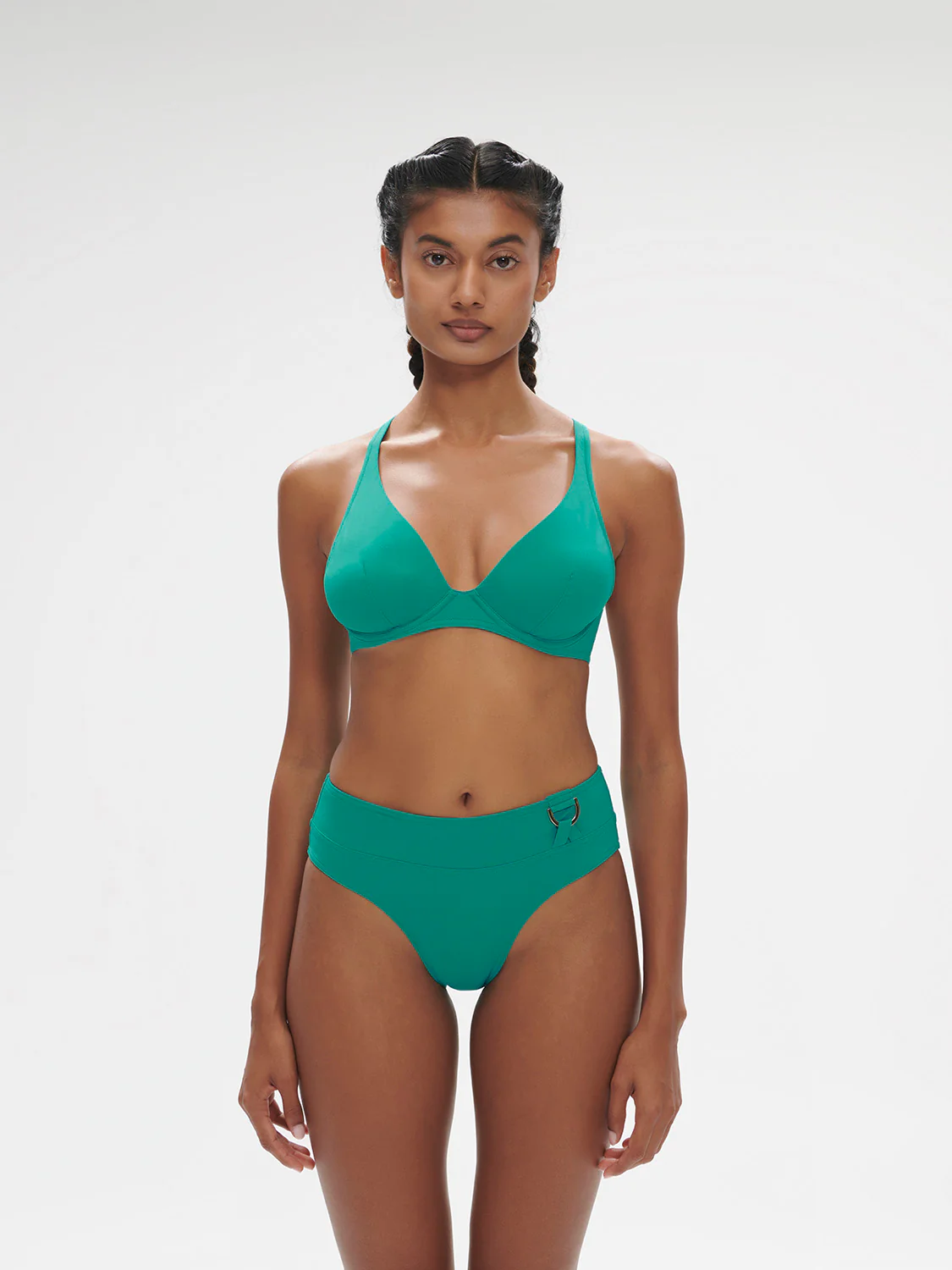 Palmeraie Retro Brief - Waterfall Green - Image 8