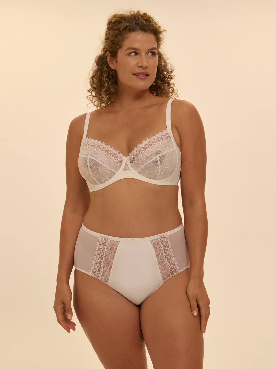 Radieuse Retro Brief - Ivory - Image 9