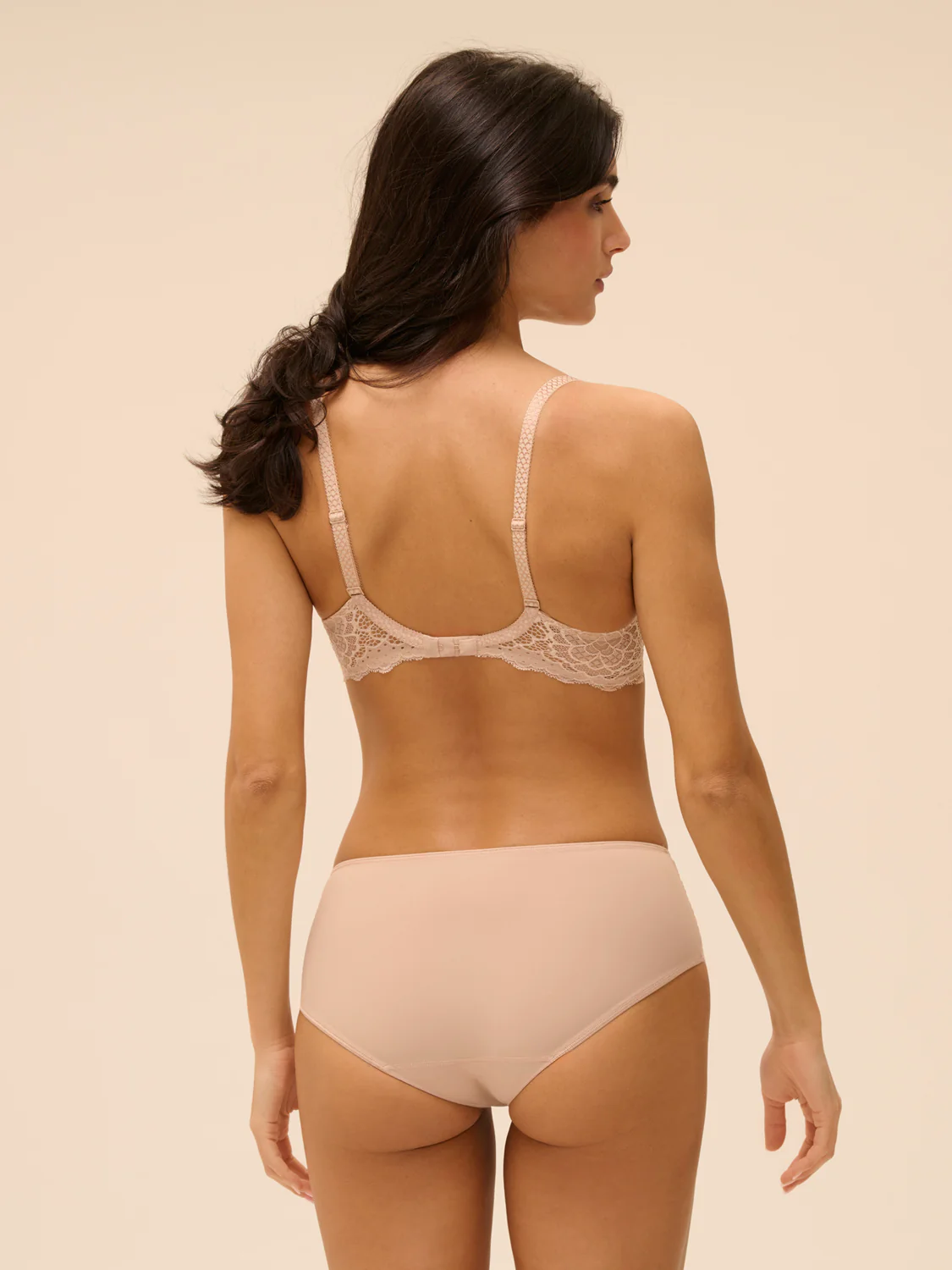 Caresse Retro Brief - Peau Rose - Image 4