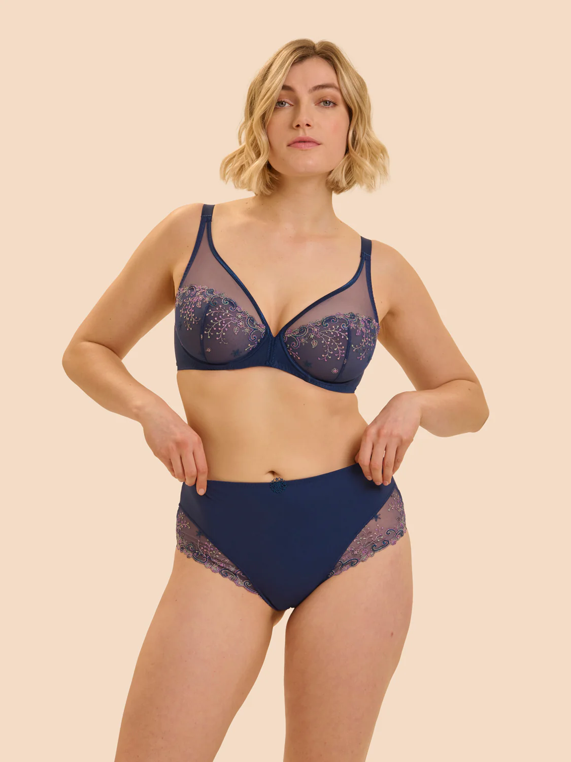 Delice Retro Brief - Rainbow Blue - Image 5