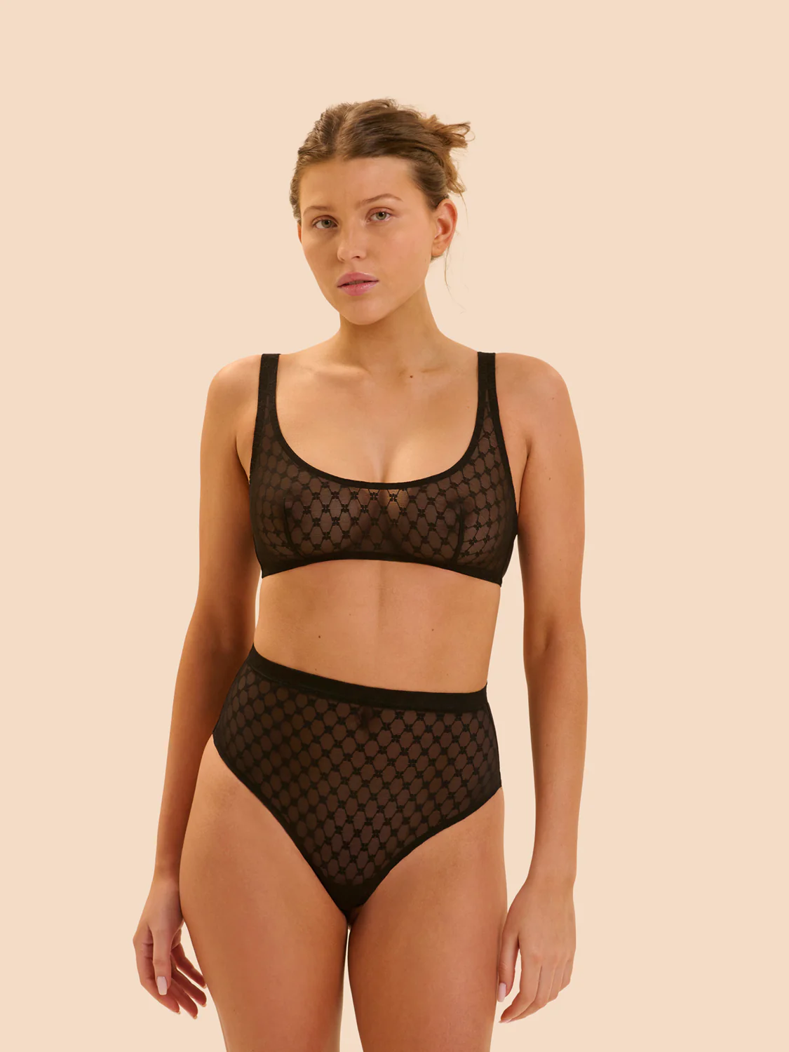 Plume Shaper Thong - Black - Image 3
