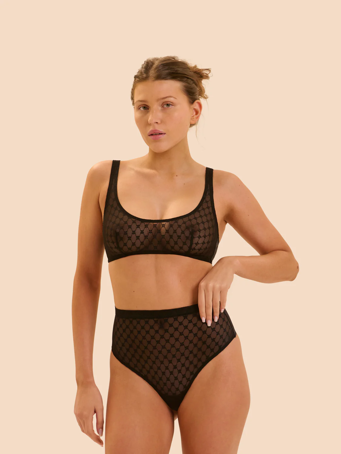 Plume Shaper Thong - Black - Image 5