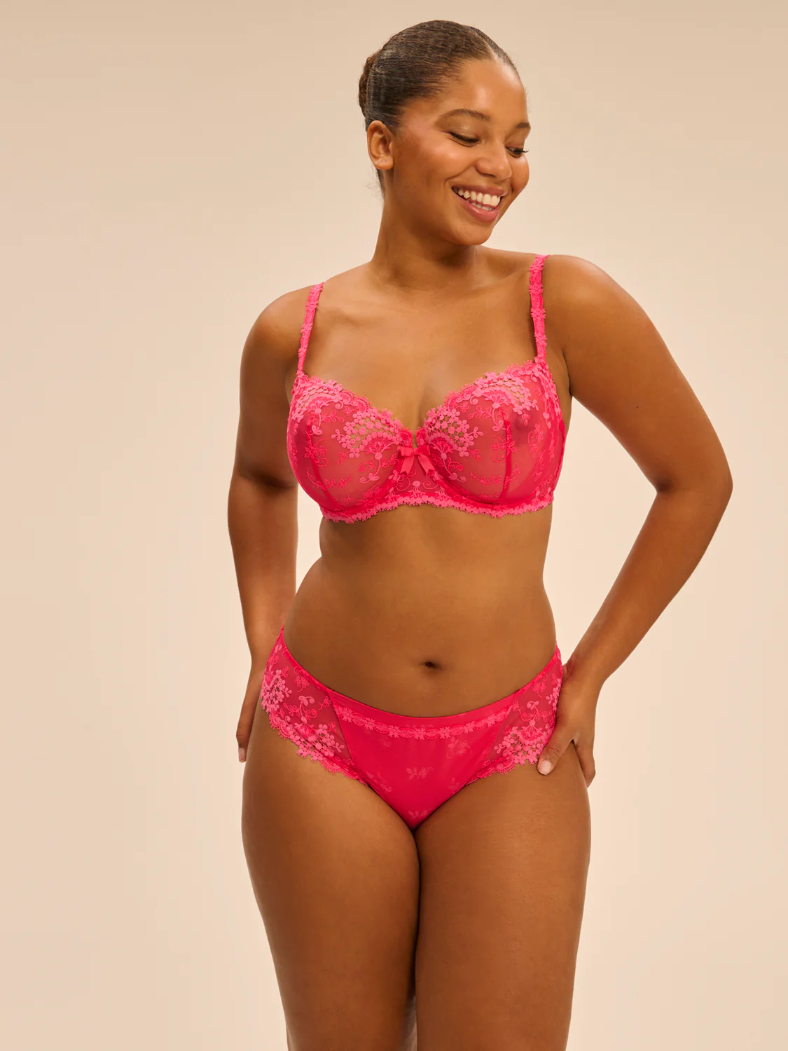Wish Sheer Demi - Fabulous Pink - Image 11