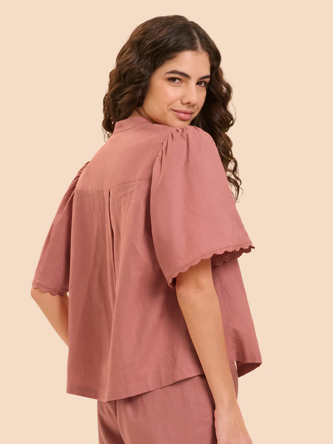 Lola Shirt - Smokey Pink - Image 2