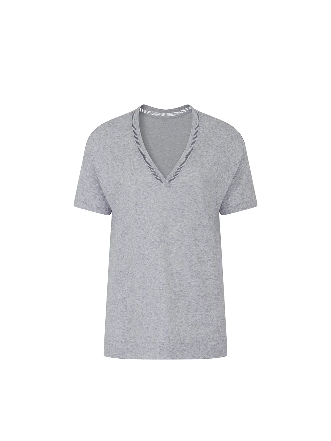 Brume Short Sleeve Top - Mineral Grey - Image 9