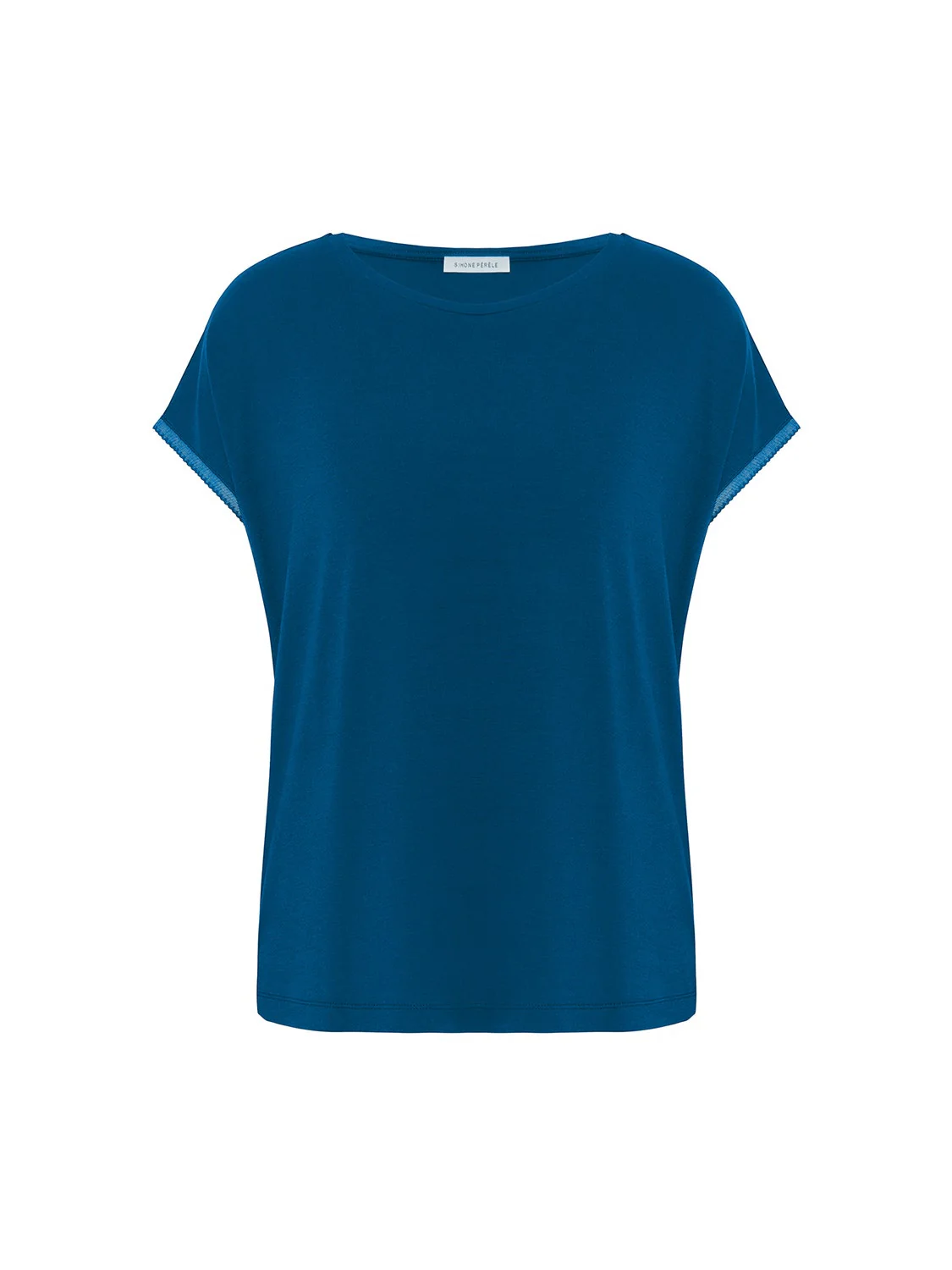 Aurore Short Sleeve Top - Poseidon Blue - Image 11