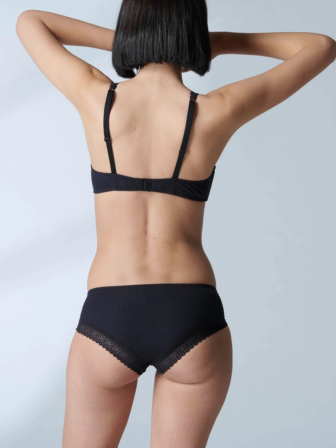 Eugenie Boyshort - Black - Image 9