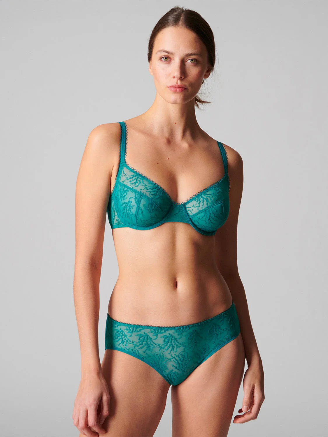 Opaline Boyshort - Emerald Green - Image 3