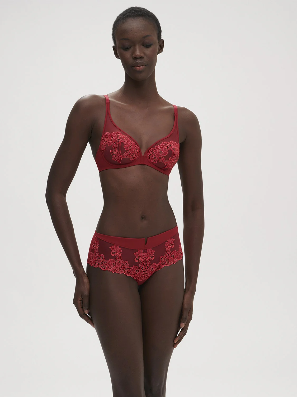 Saga Boyshort - Lipstick - Image 3