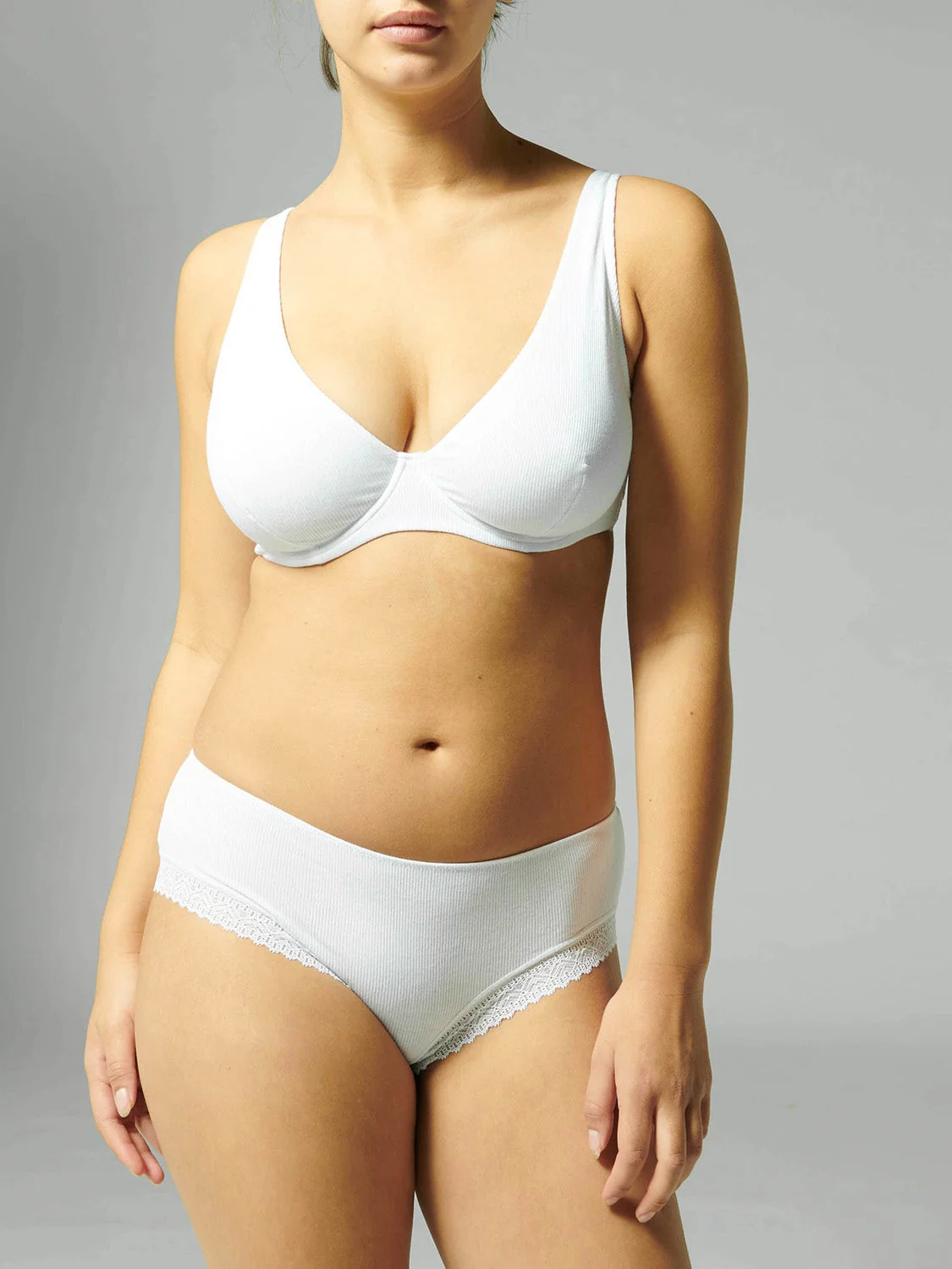 Eugenie Boyshort - White - Image 8
