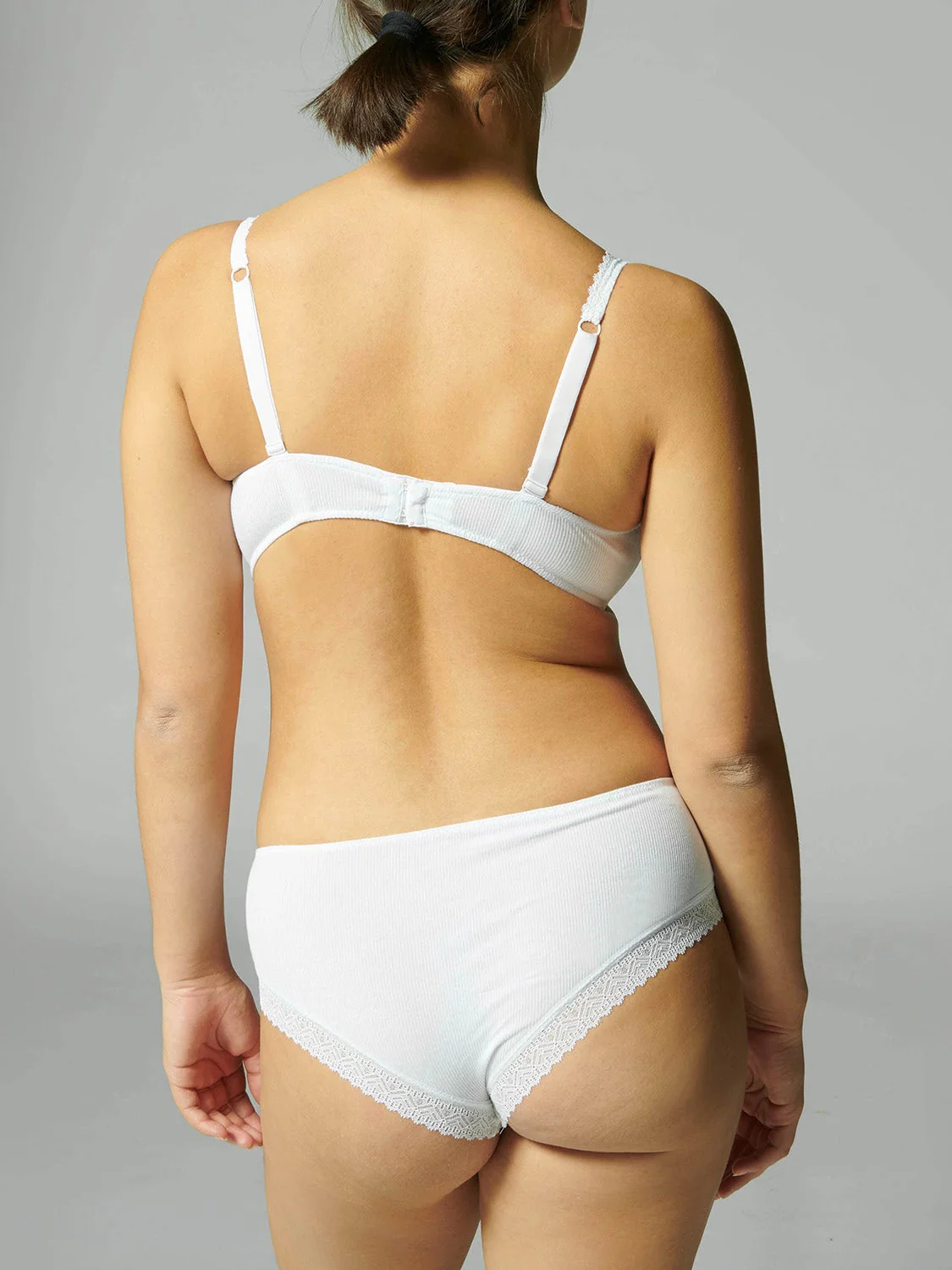 Eugenie Boyshort - White - Image 9