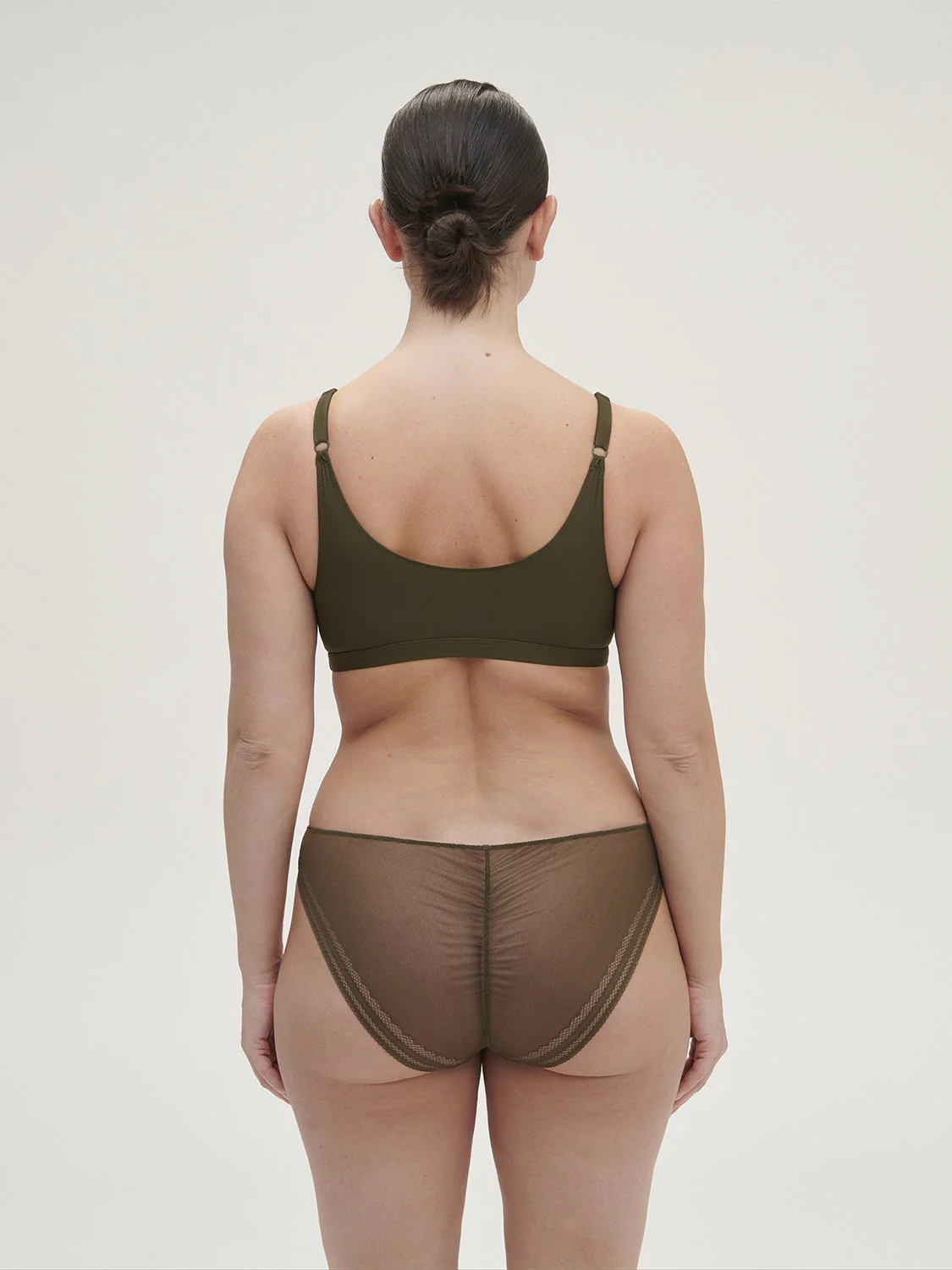 Olympe Triangle Bralette - Adventure Green - Image 8