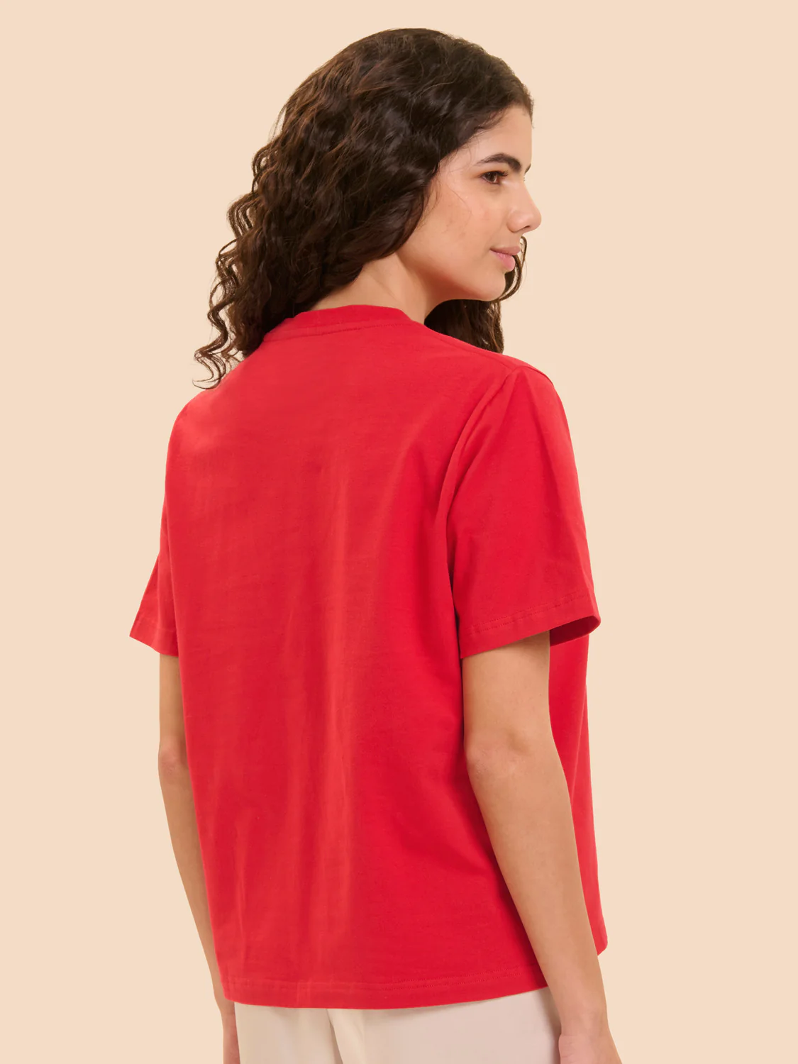 Romane T-Shirt - Flamingo - Image 2