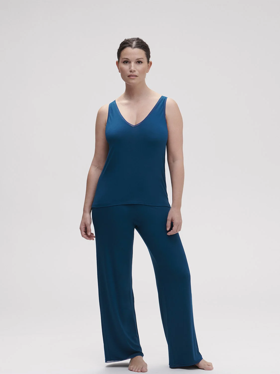 Aurore Sleeveless Tank - Poseidon Blue - Image 8
