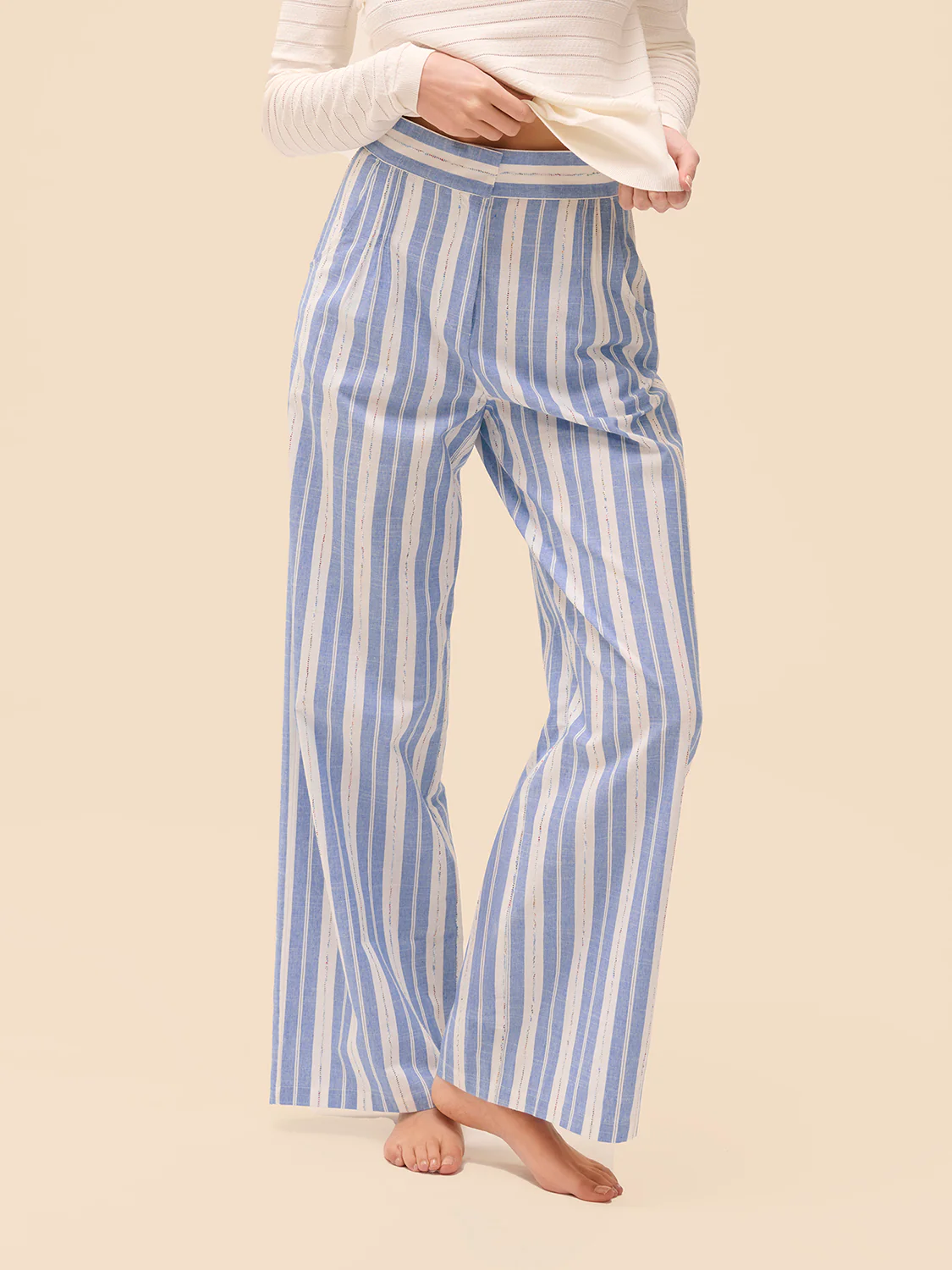 Josephine Trousers - Transat Blue
