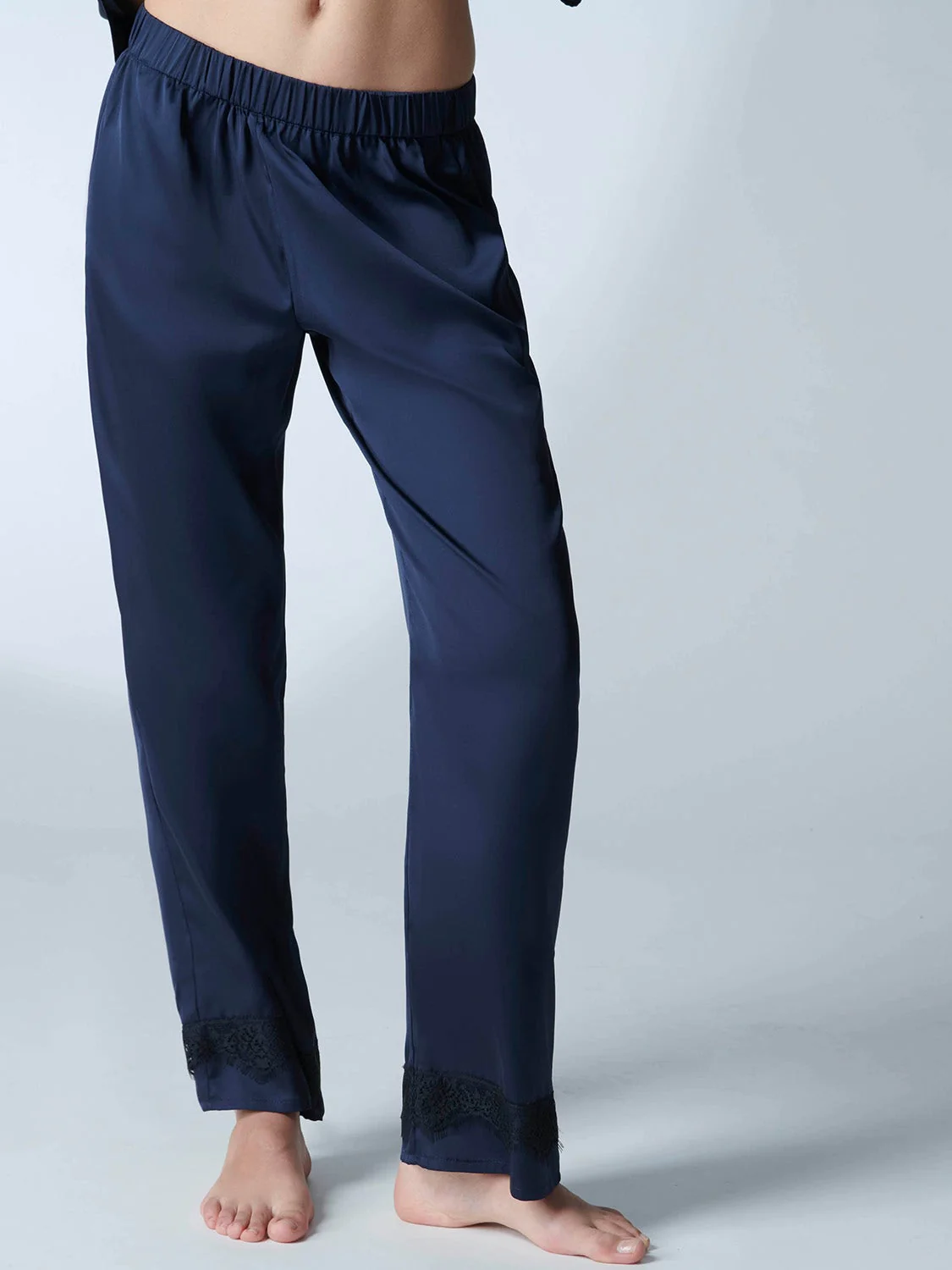 Satin Secrets Pant - Full Moon