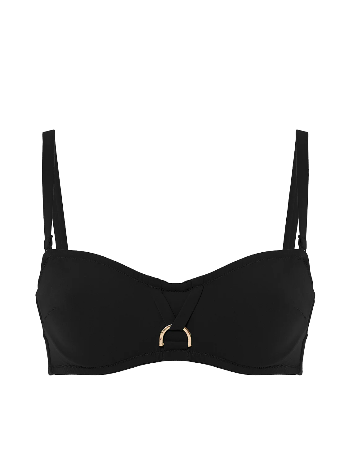 Palmeraie Underwire Bandeau - Black - Image 17