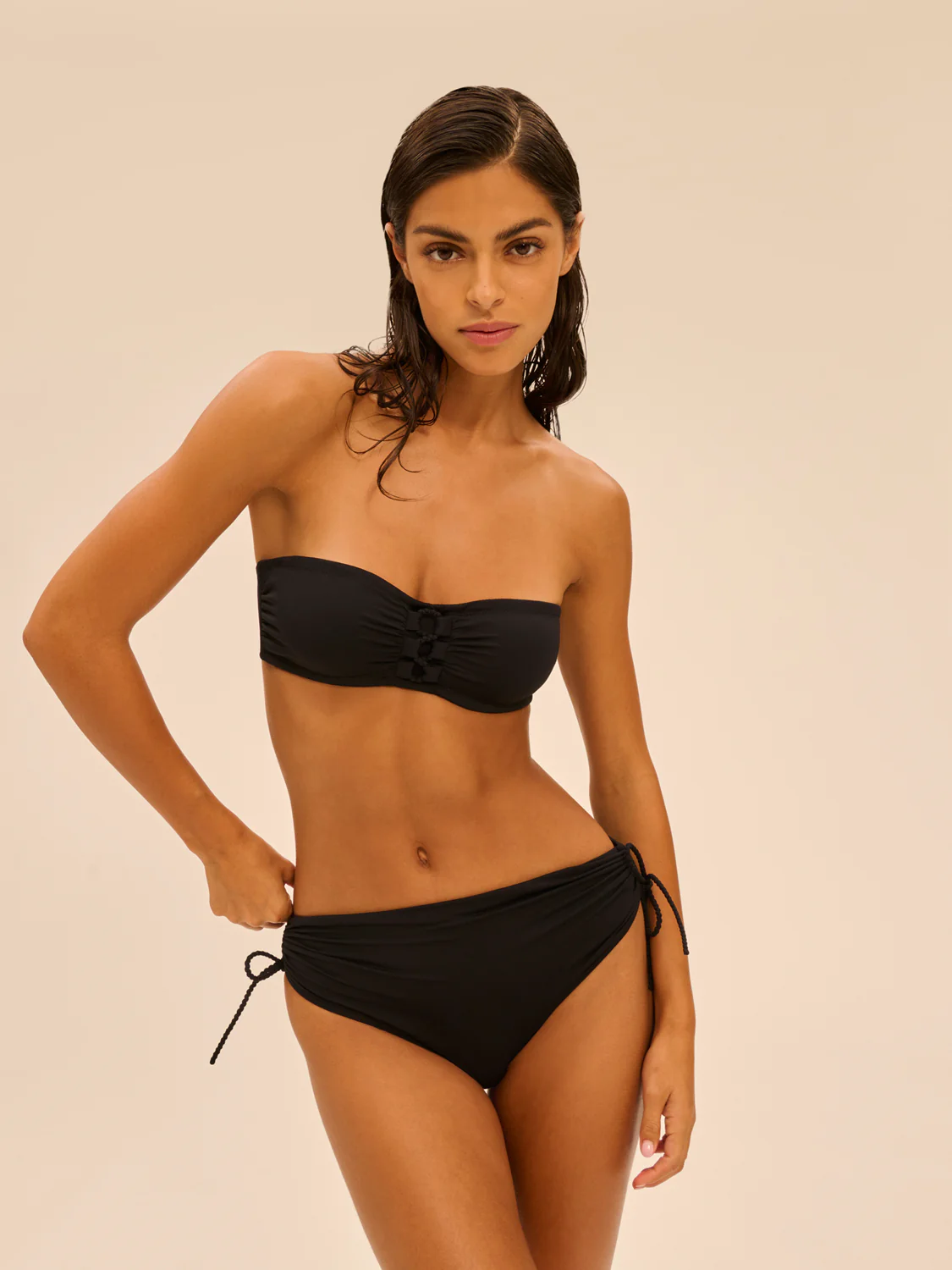 Select Underwire Bandeau - Black - Image 8