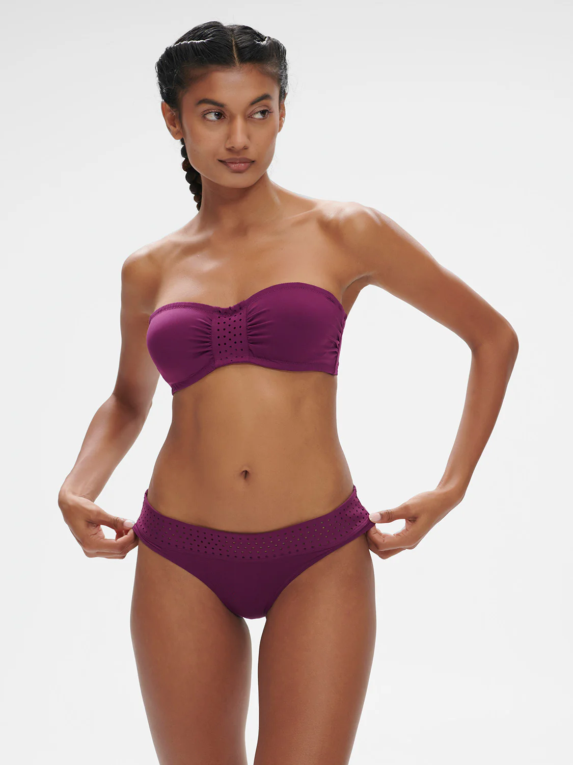 Hoya Underwire Bandeau - Blackberry - Image 4