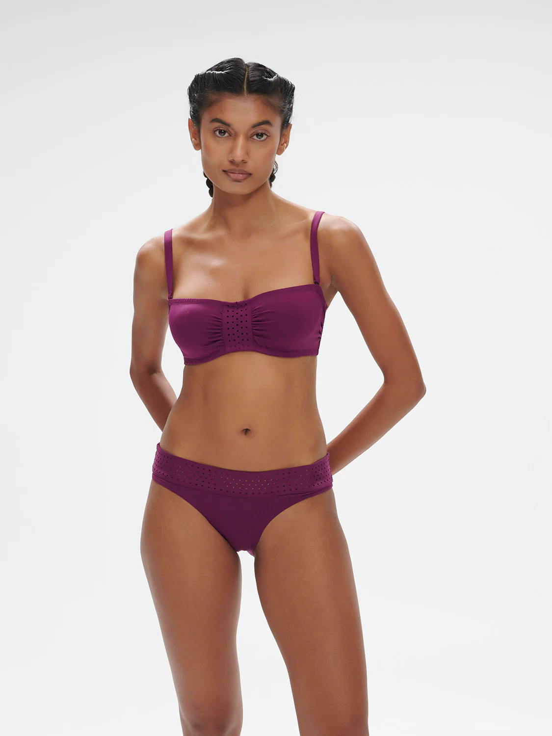 Hoya Underwire Bandeau - Blackberry - Image 6