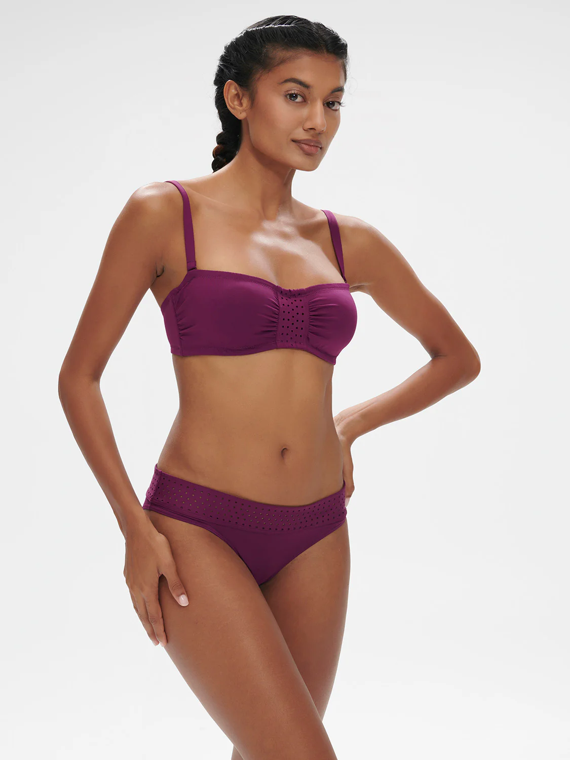 Hoya Underwire Bandeau - Blackberry - Image 8