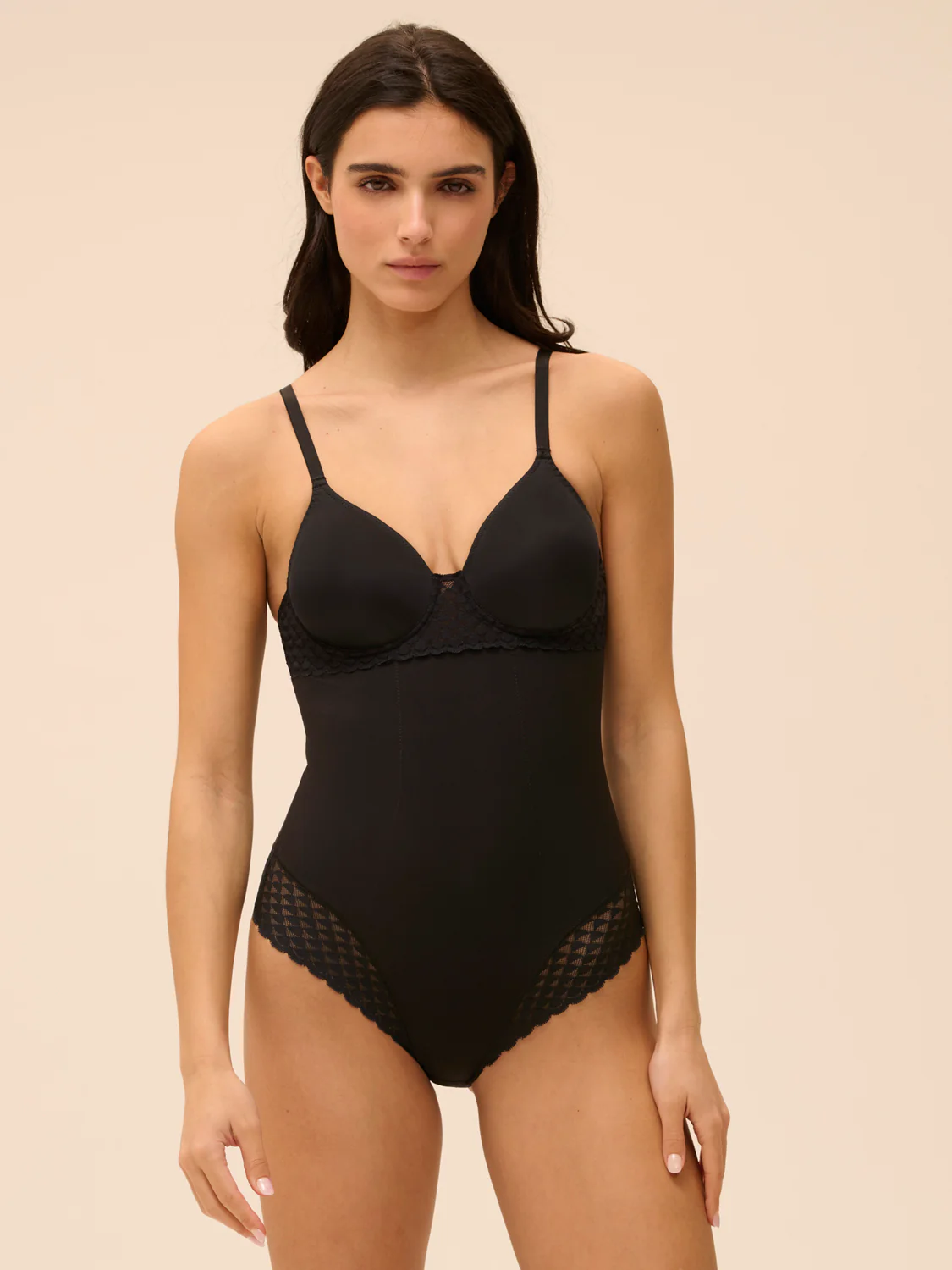 Subtile Underwire Bodysuit - Black - Image 7