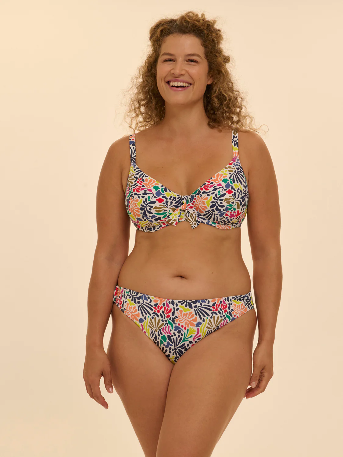 Boheme Full Cup - Tropic White Print - Image 3