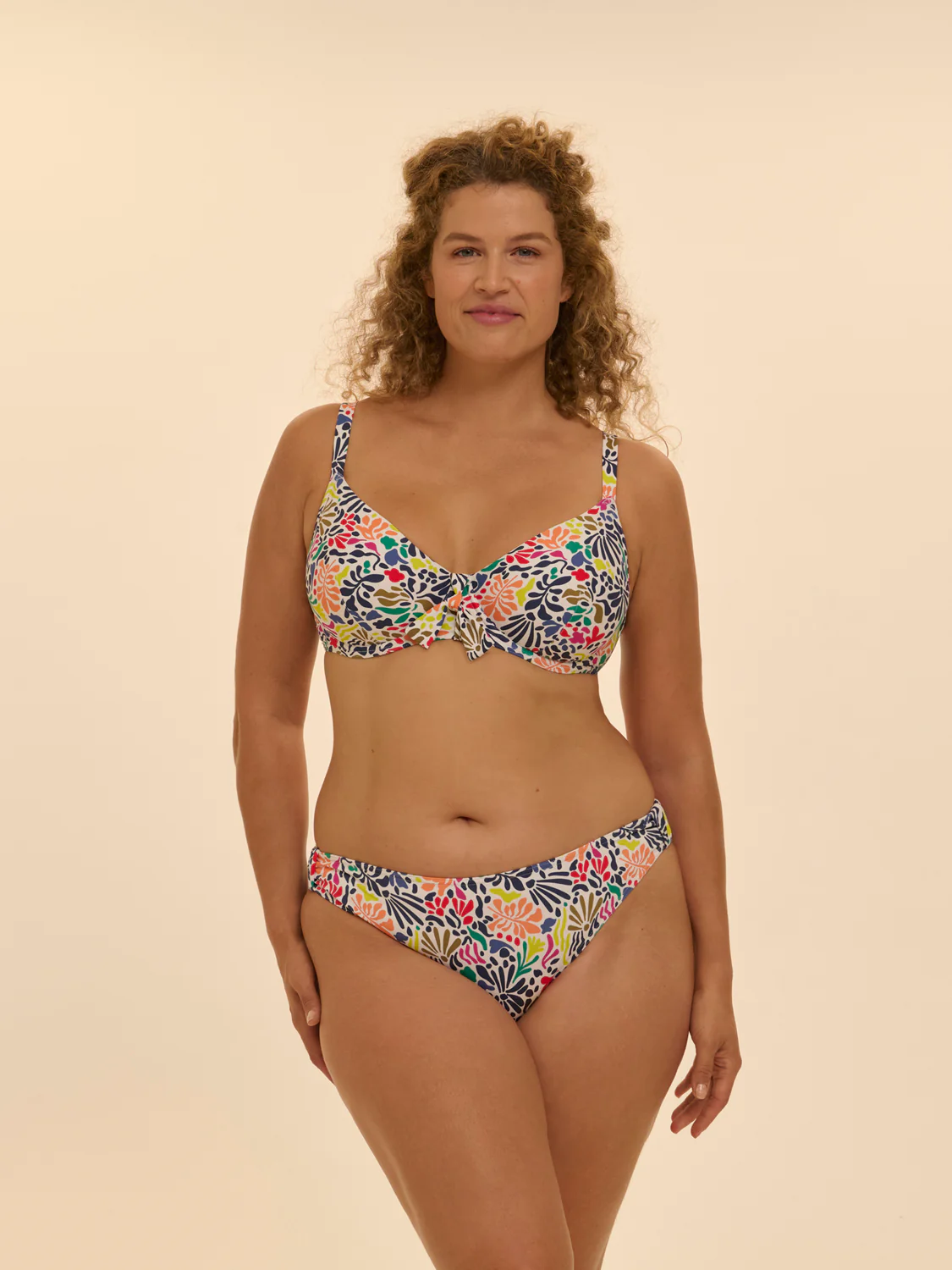 Boheme Full Cup - Tropic White Print - Image 5
