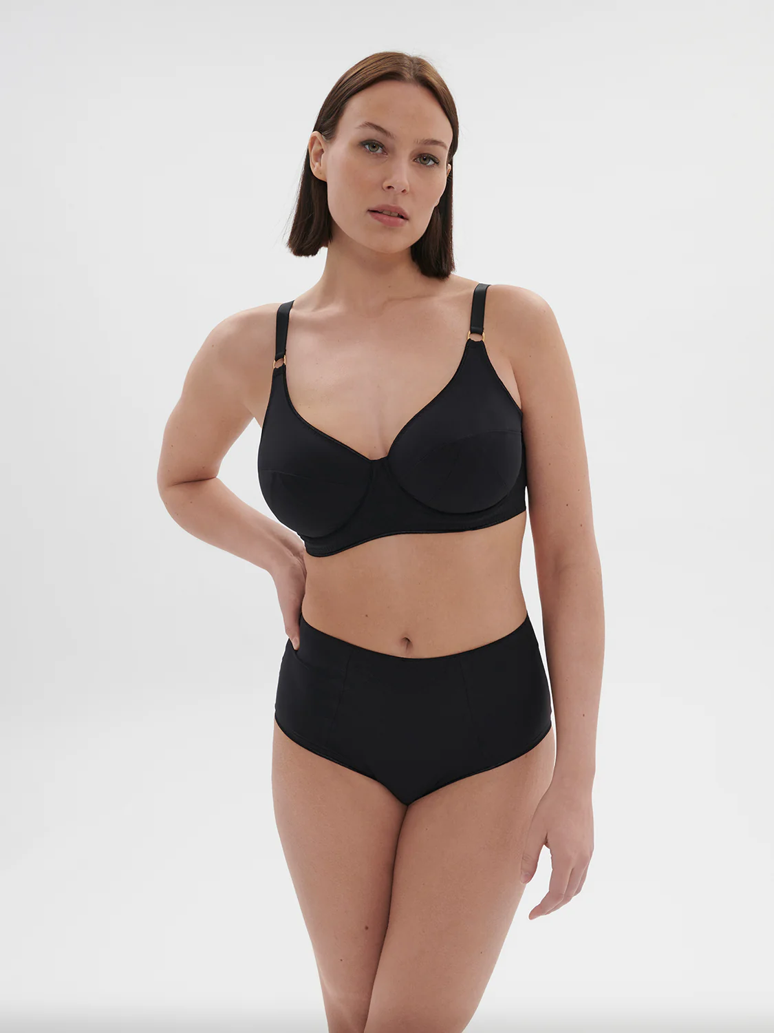 Artifice Underwire Plunge - Black - Image 10