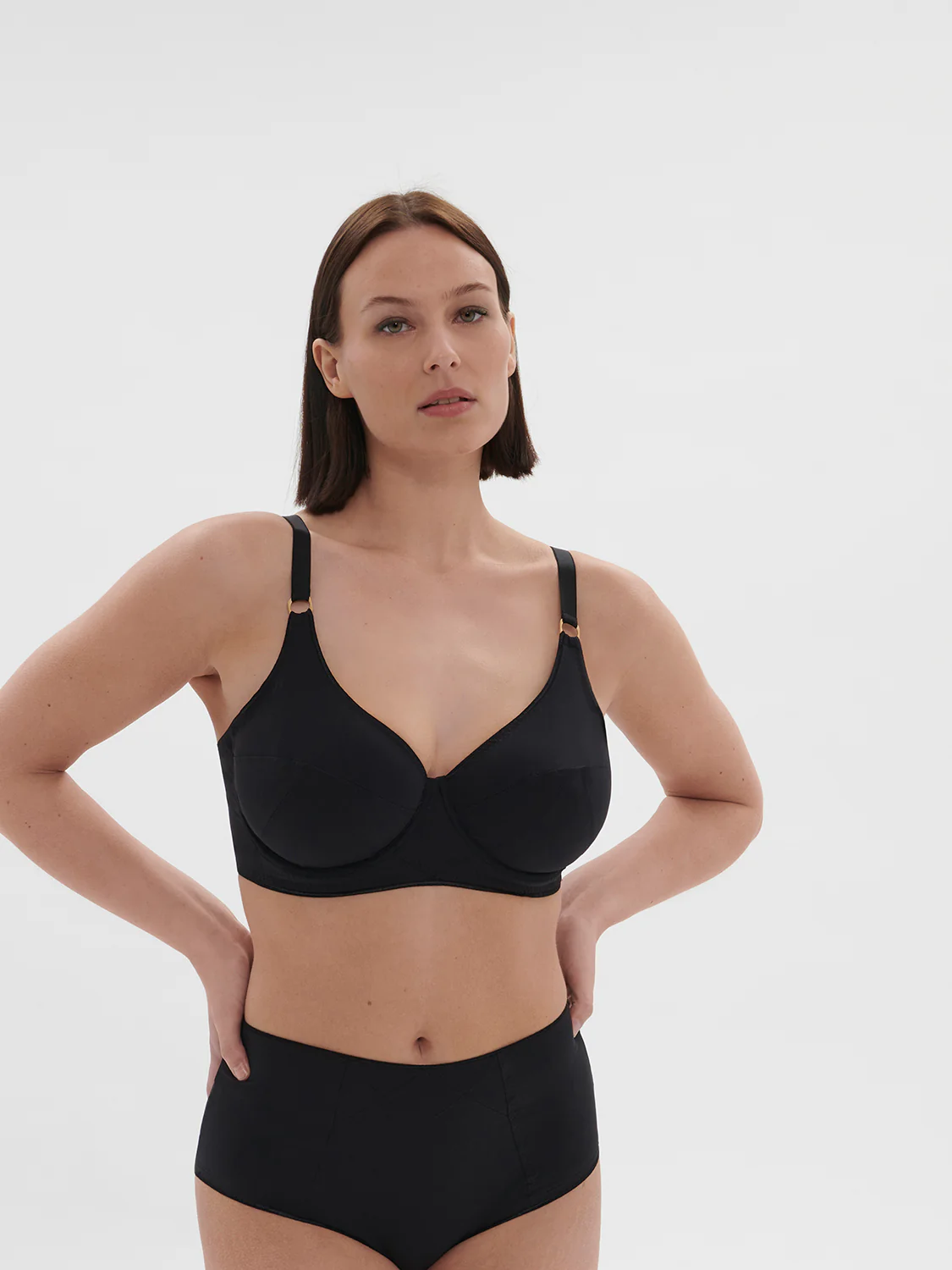 Artifice Underwire Plunge - Black - Image 7